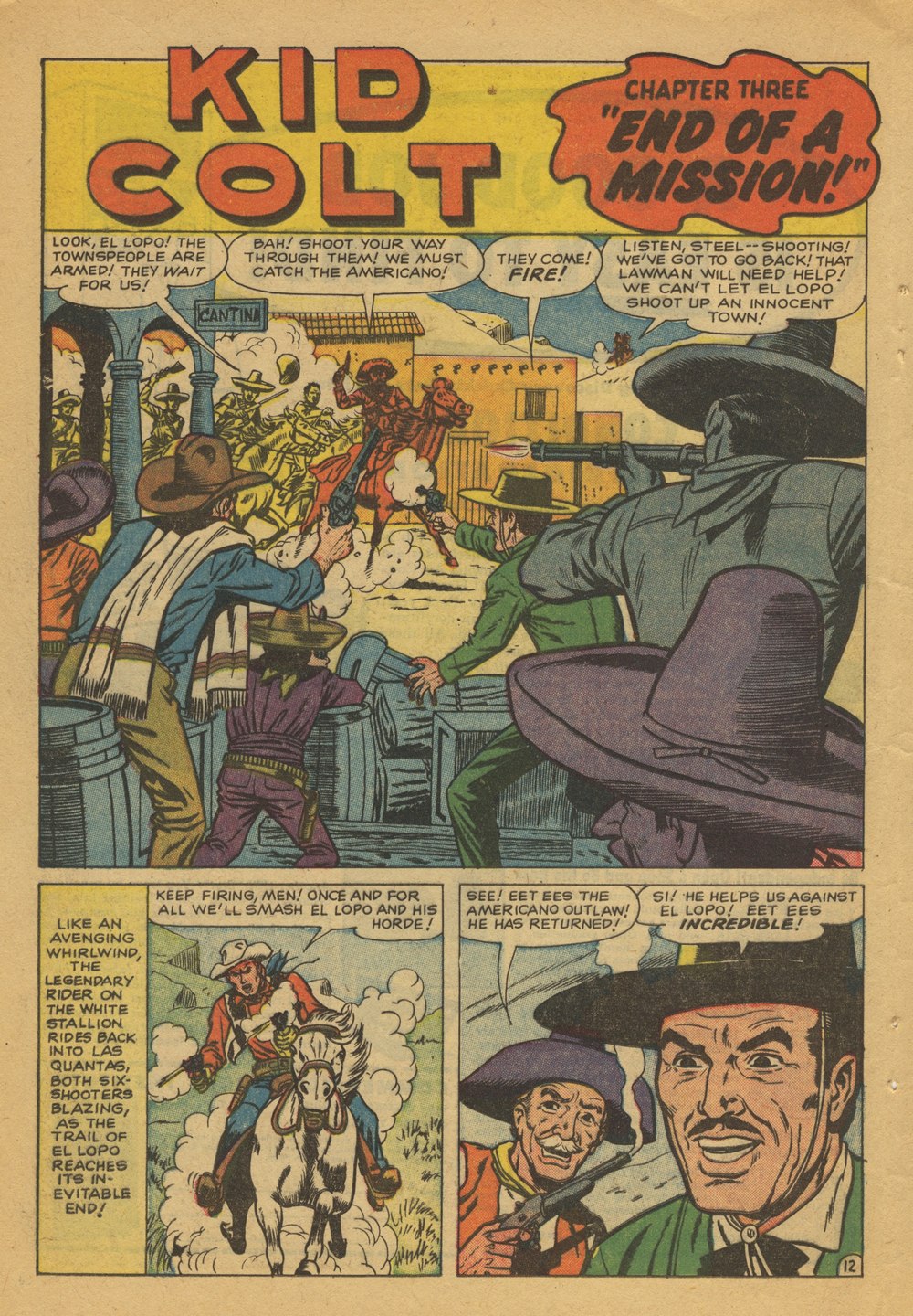 Read online Kid Colt Outlaw comic -  Issue #86 - 16
