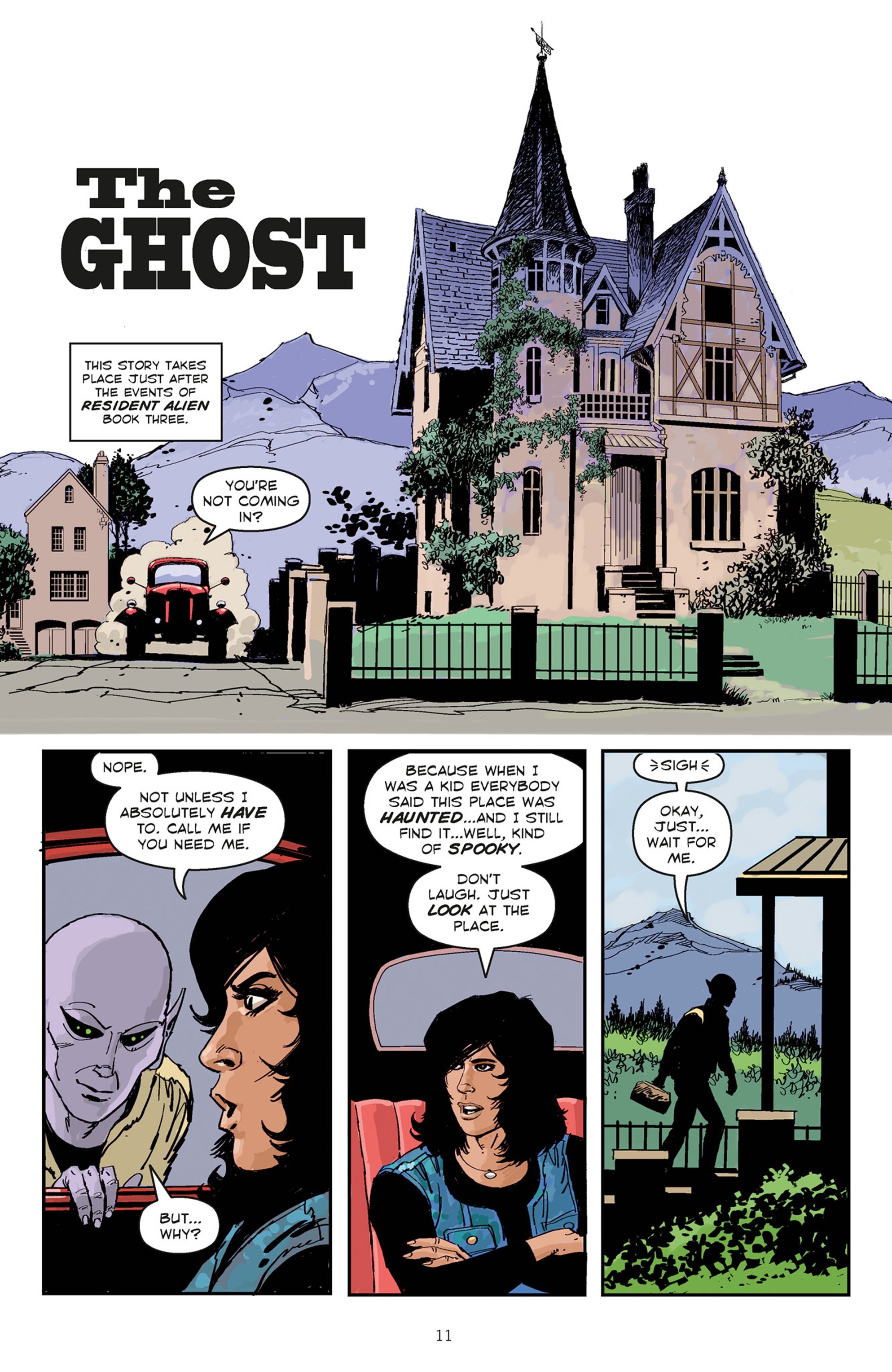 Read online Resident Alien Omnibus comic -  Issue # TPB 2 (Part 1) - 12