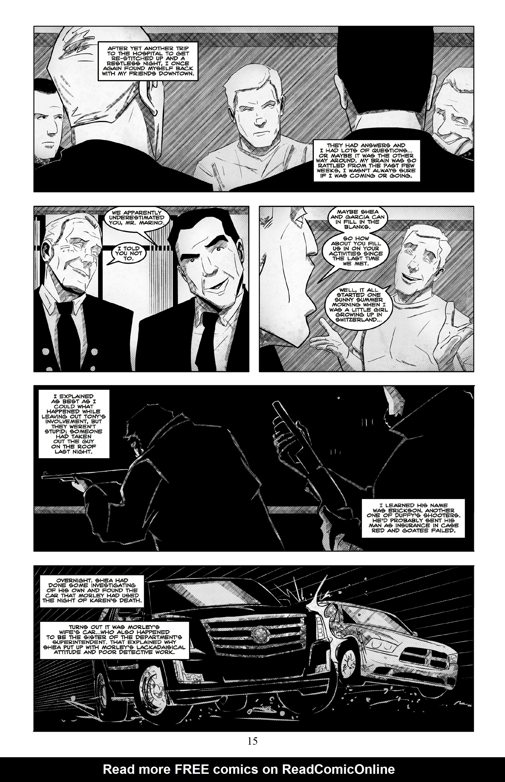 Read online Two Redheads & A Dead Blonde comic -  Issue #5 - 16