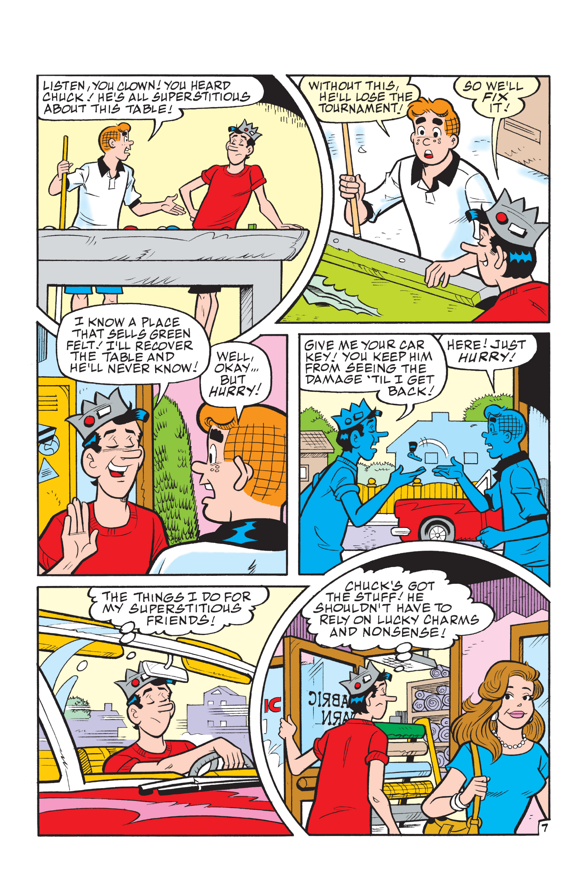 Read online Archie's Pal Jughead Comics comic -  Issue #174 - 8
