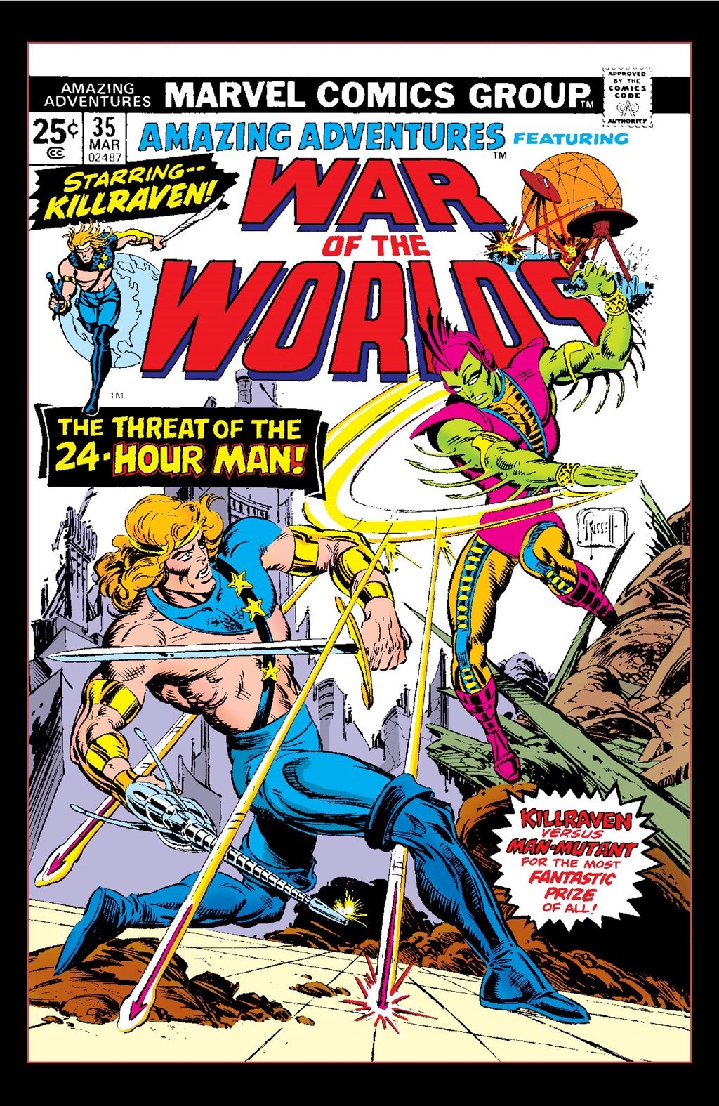 Read online Killraven Epic Collection: Warrior of the Worlds comic -  Issue # TPB (Part 4) - 25