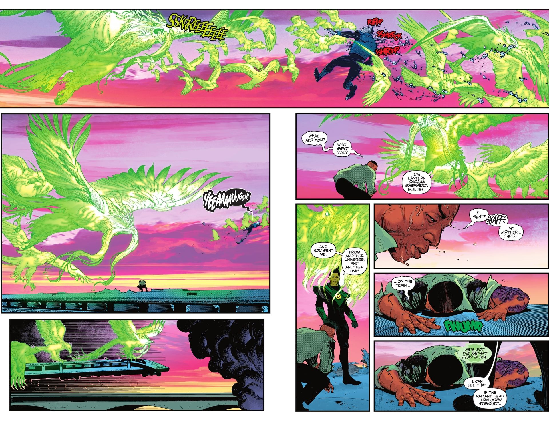 Read online Green Lantern: War Journal comic -  Issue #3 - 5