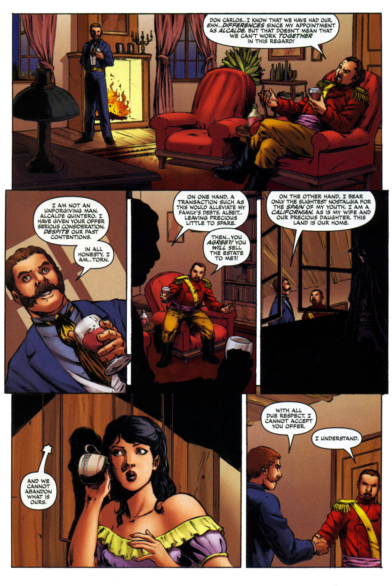 Read online Zorro (2008) comic -  Issue #11 - 22