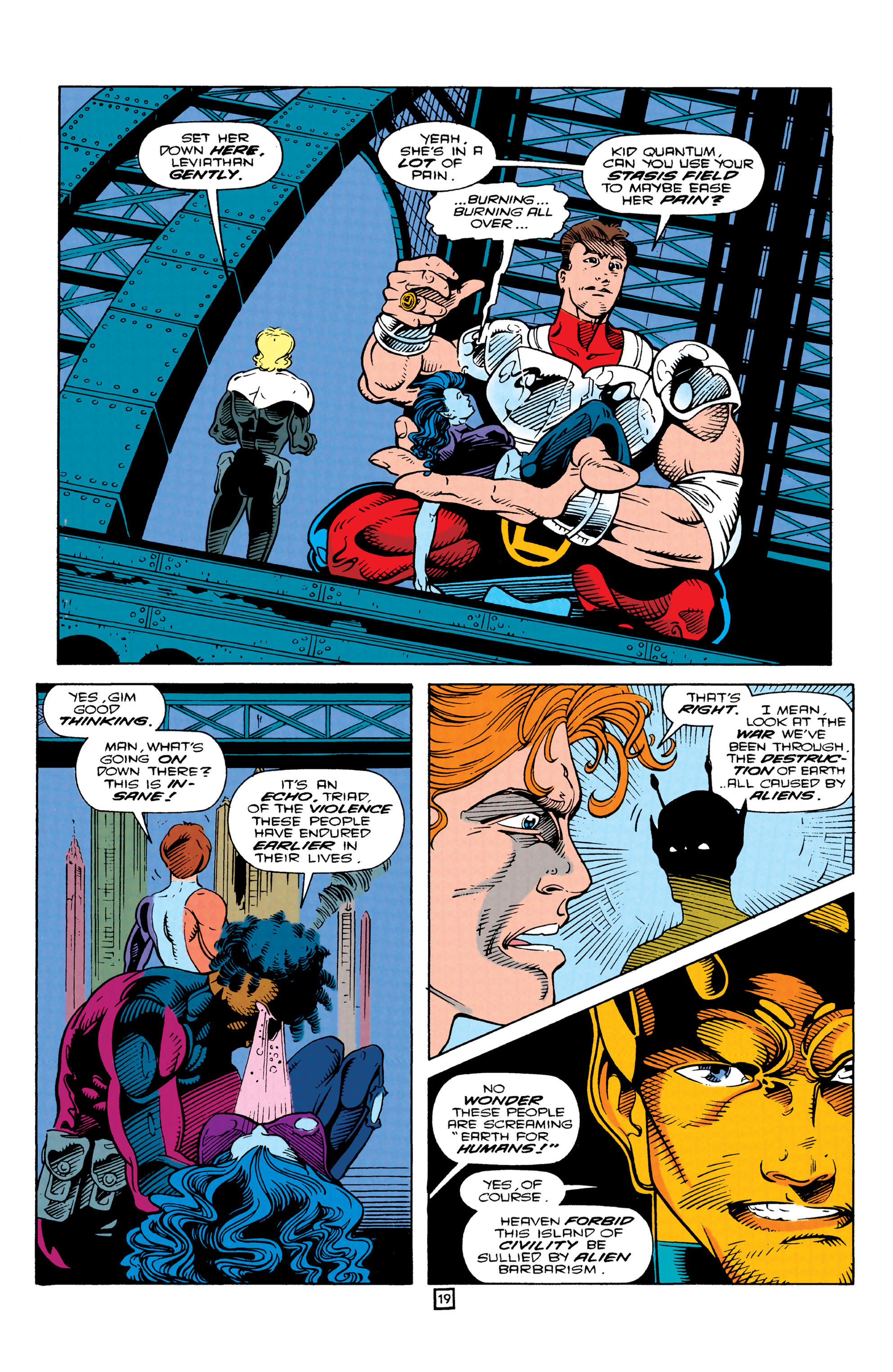 Read online Legionnaires comic -  Issue #12 - 20