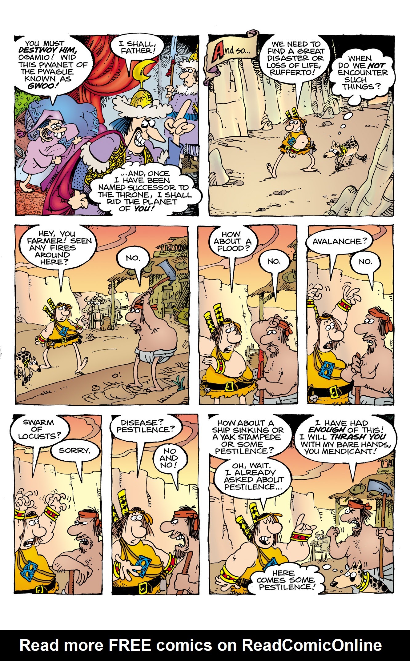 Read online Sergio Aragonés' Groo: Mightier Than the Sword comic -  Issue # _TPB - 37