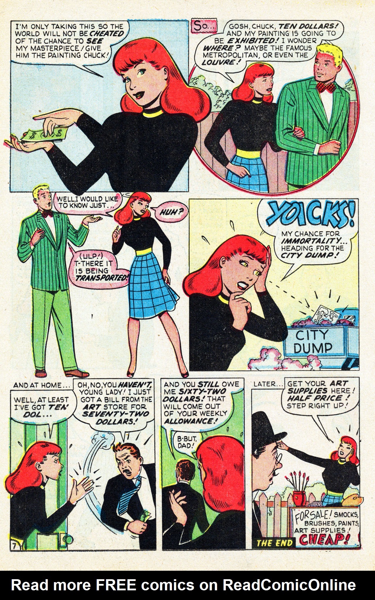 Read online Junior Miss (1947) comic -  Issue #33 - 22