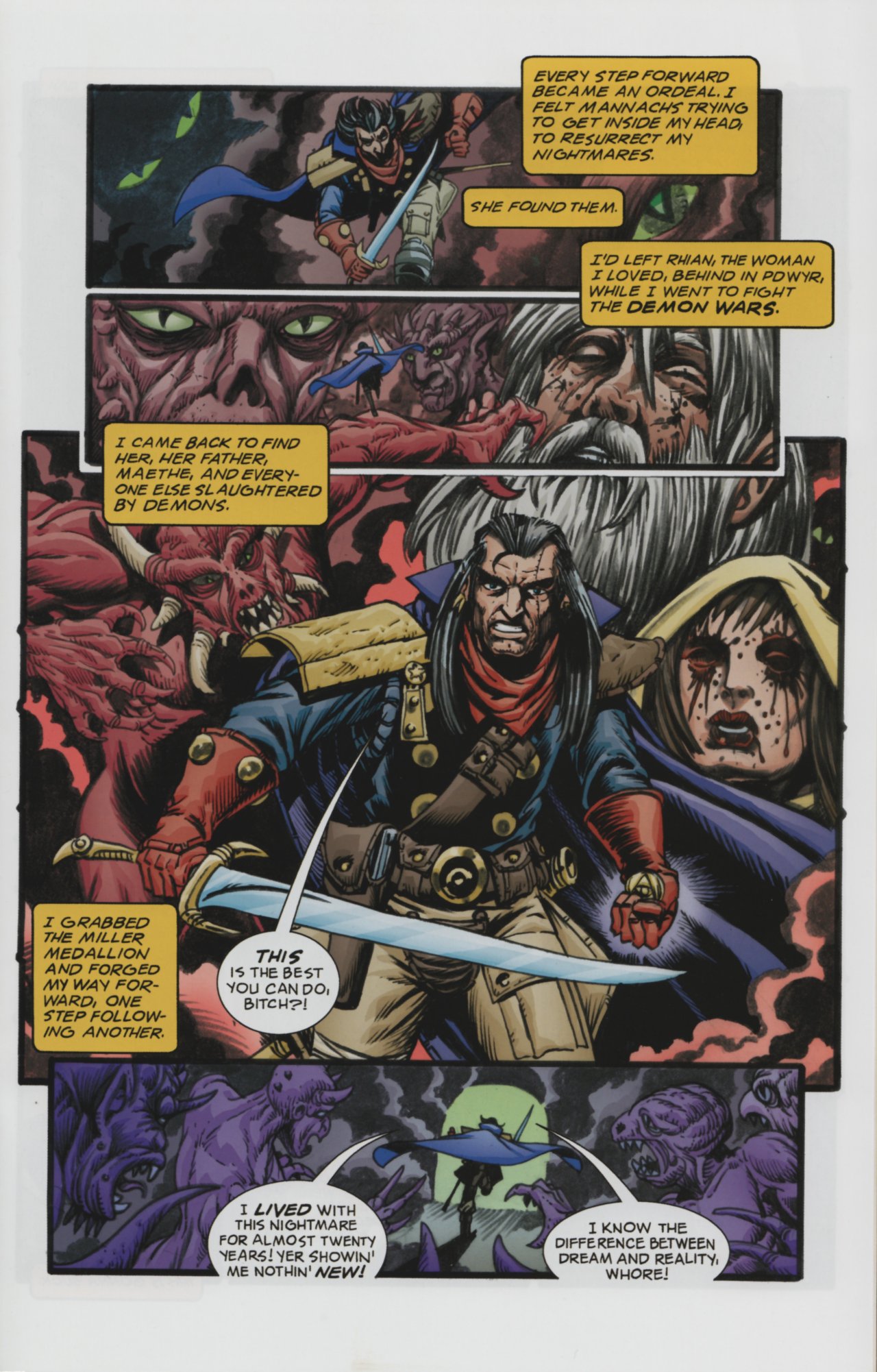 Read online GrimJack: The Manx Cat comic -  Issue #6 - 11