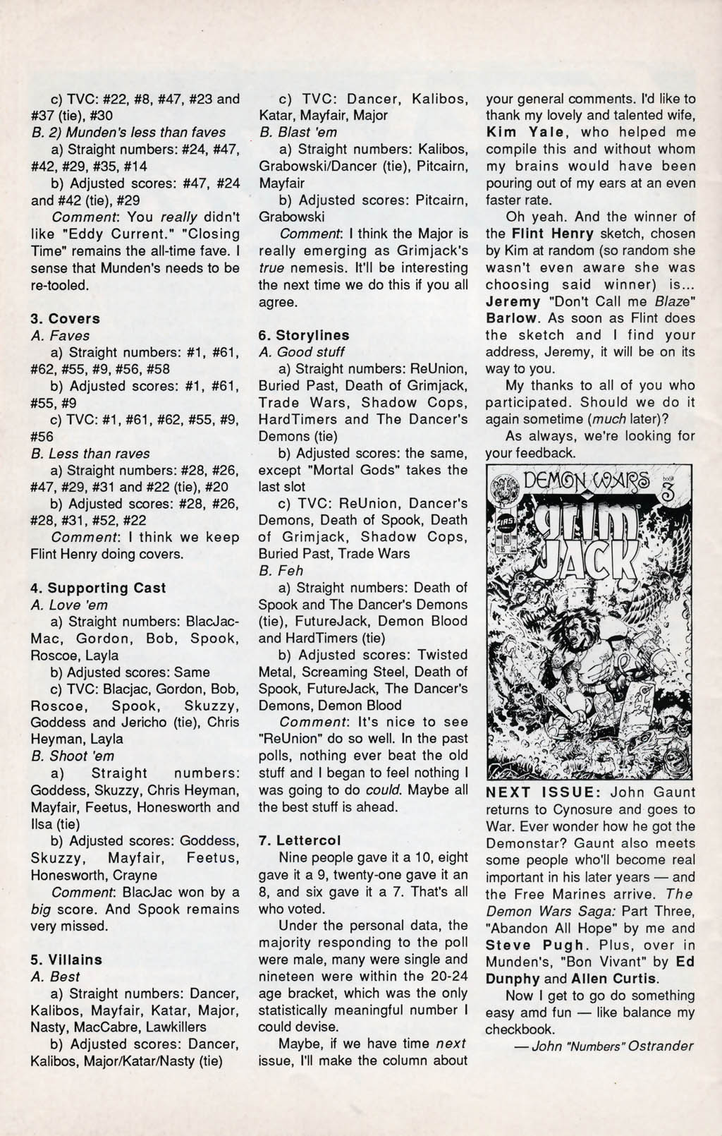Read online Grimjack comic -  Issue #67 - 34