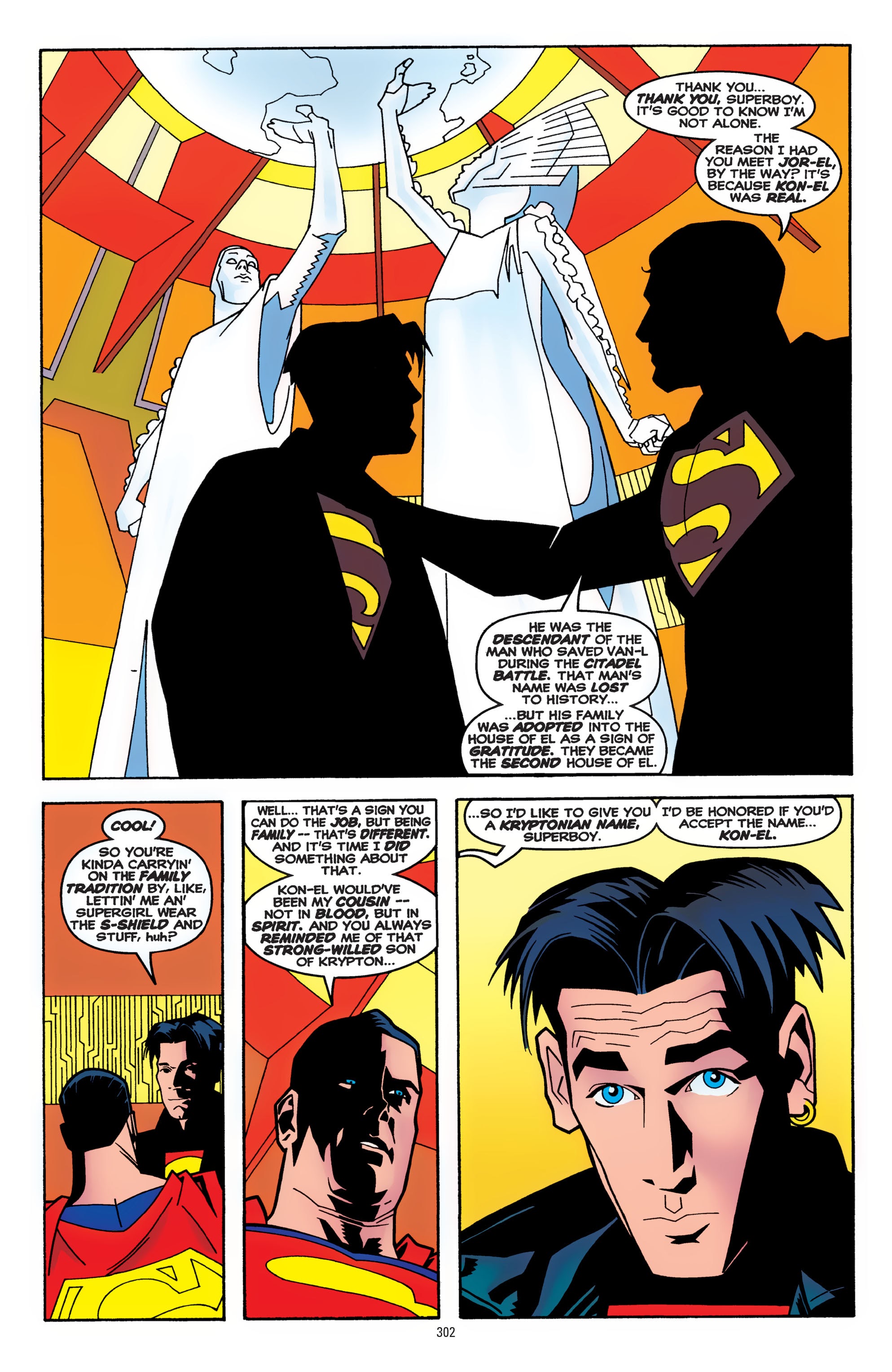Read online Superboy: A Celebration of 75 Years comic -  Issue # TPB (Part 4) - 1