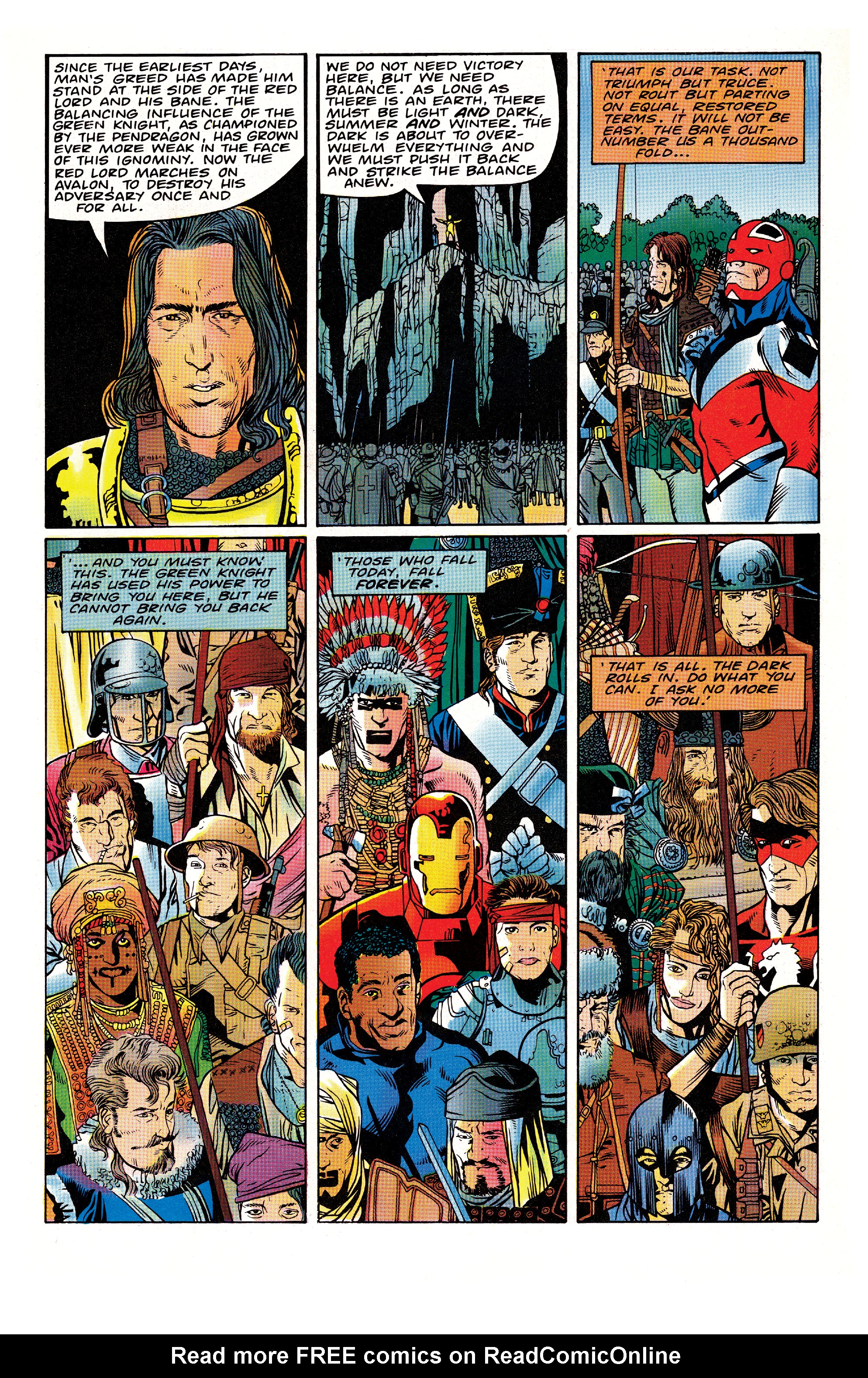 Read online Knights of Pendragon Omnibus comic -  Issue # TPB (Part 5) - 10