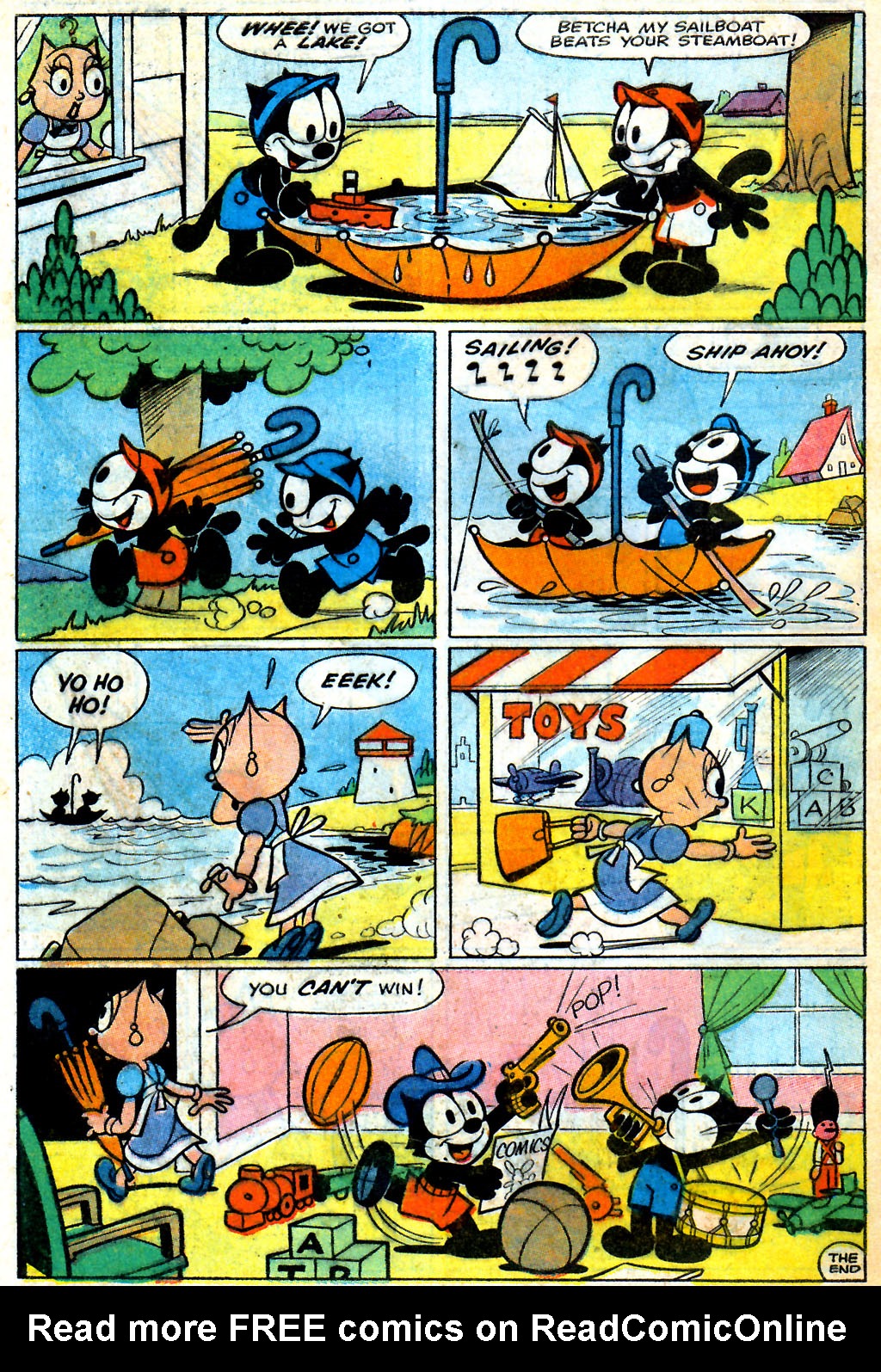 Read online Felix the Cat (1955) comic -  Issue #96 - 32