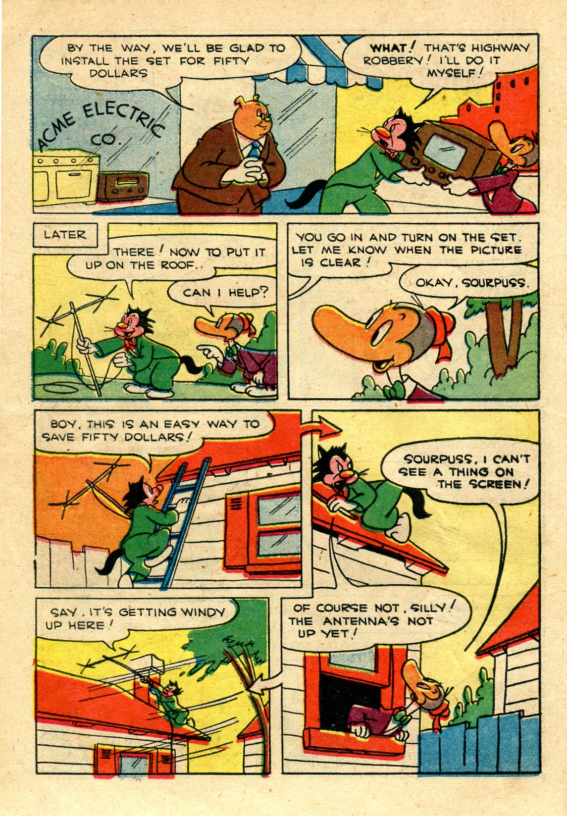 Read online Paul Terry's Mighty Mouse Comics comic -  Issue #22 - 20
