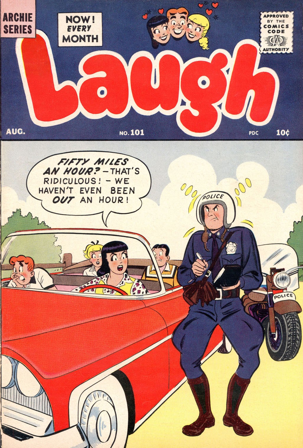 Read online Laugh (Comics) comic -  Issue #101 - 1
