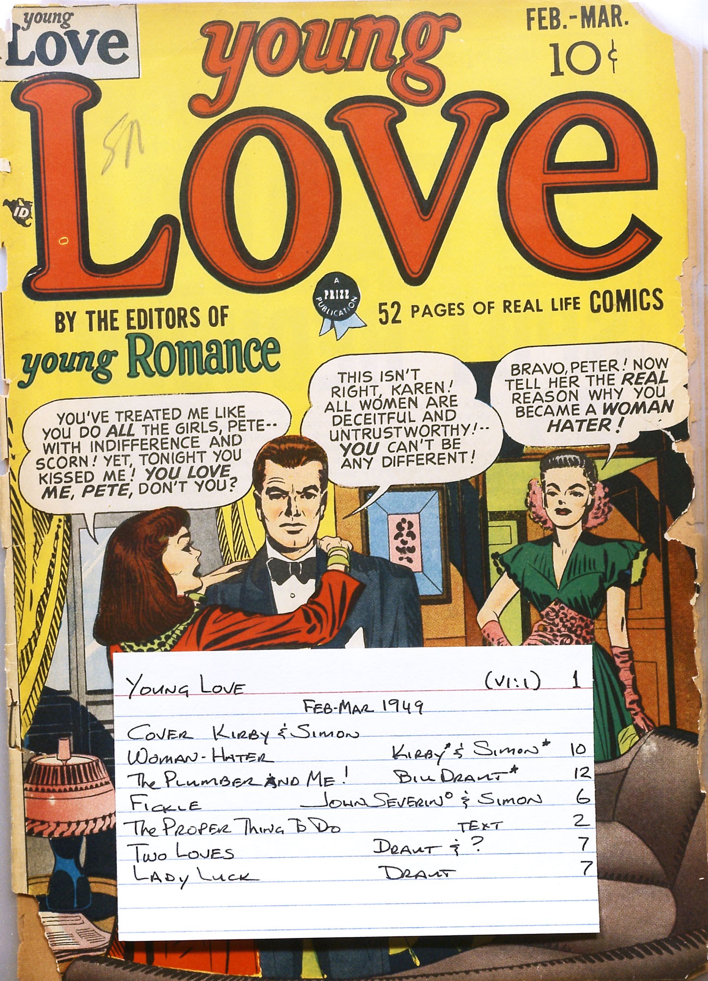Read online Young Love (1949) comic -  Issue #1 - 53