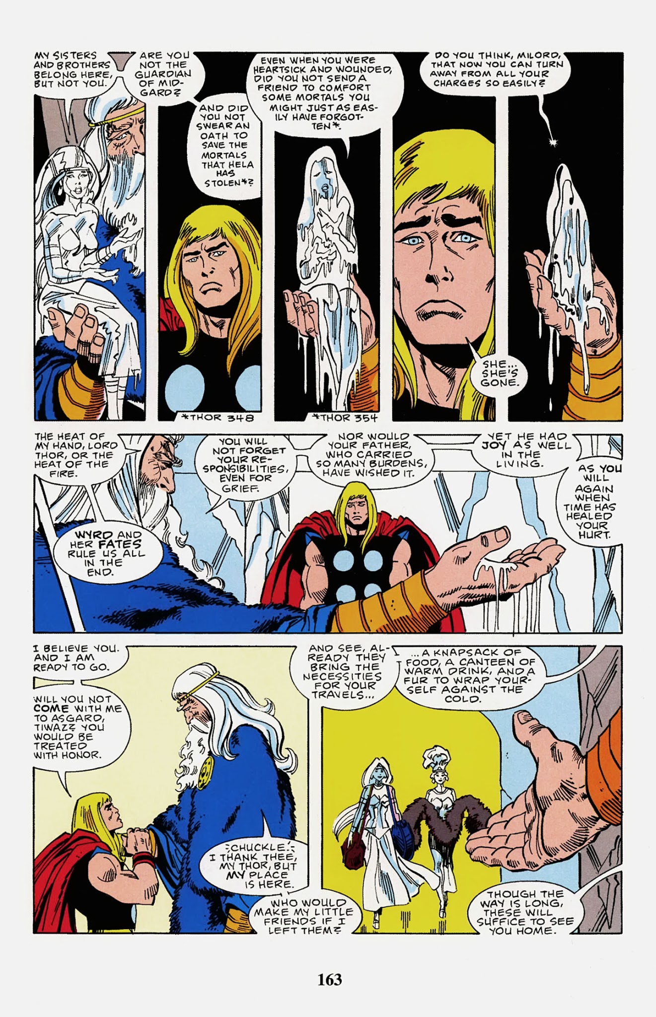 Read online Thor Visionaries: Walter Simonson comic -  Issue # TPB 2 - 165