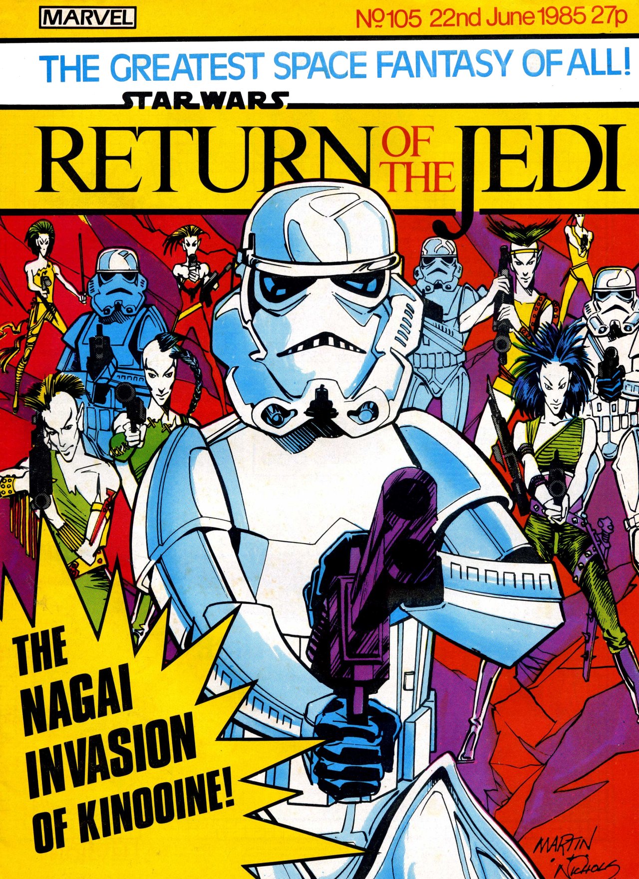 Read online Return of the Jedi comic -  Issue #105 - 1