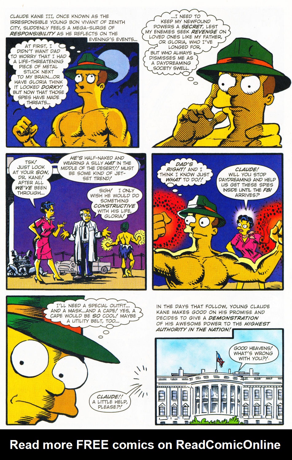 Read online Bongo Comics Presents Simpsons Super Spectacular comic -  Issue #1 - 28