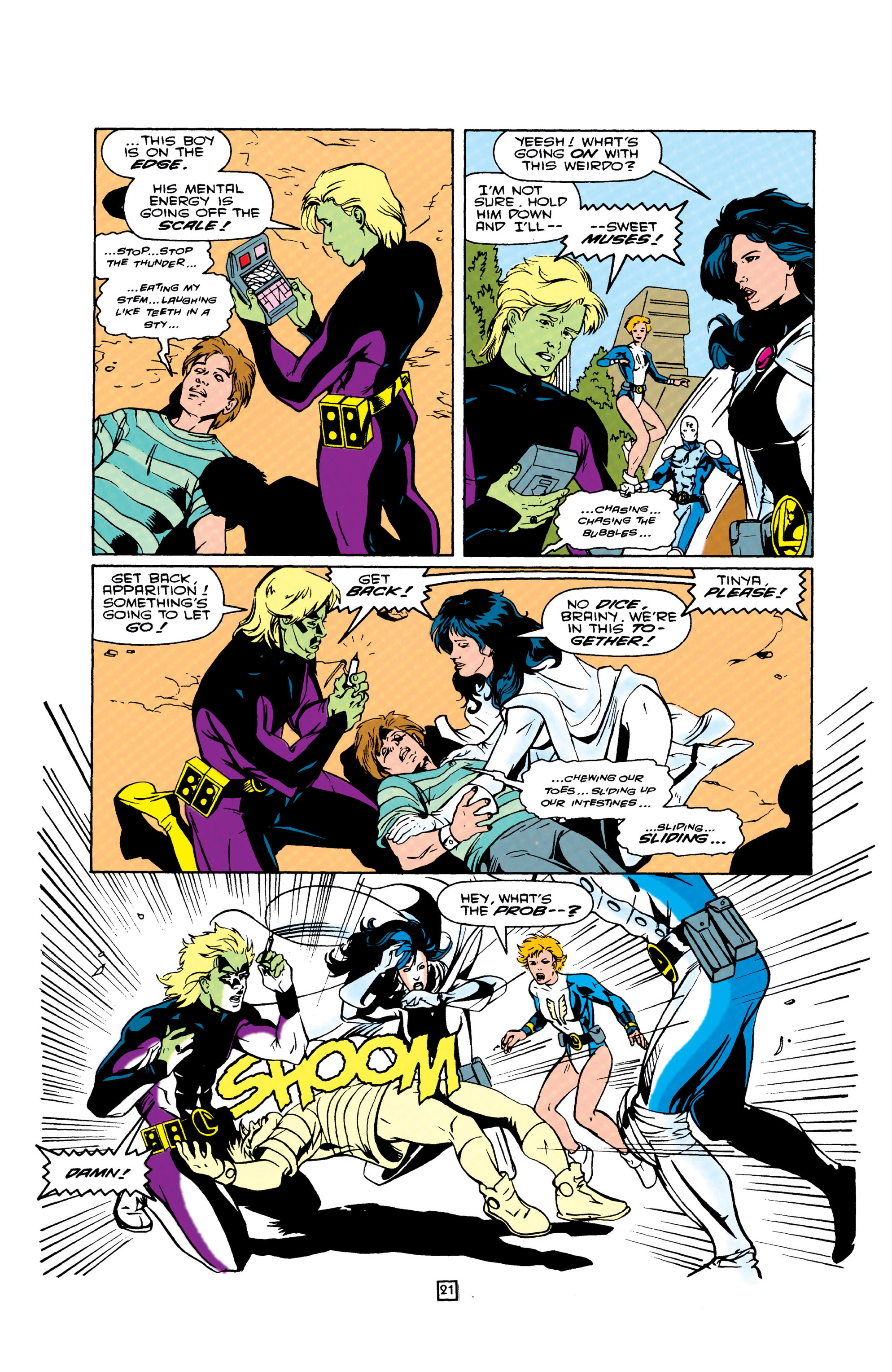 Read online Legionnaires comic -  Issue #11 - 22
