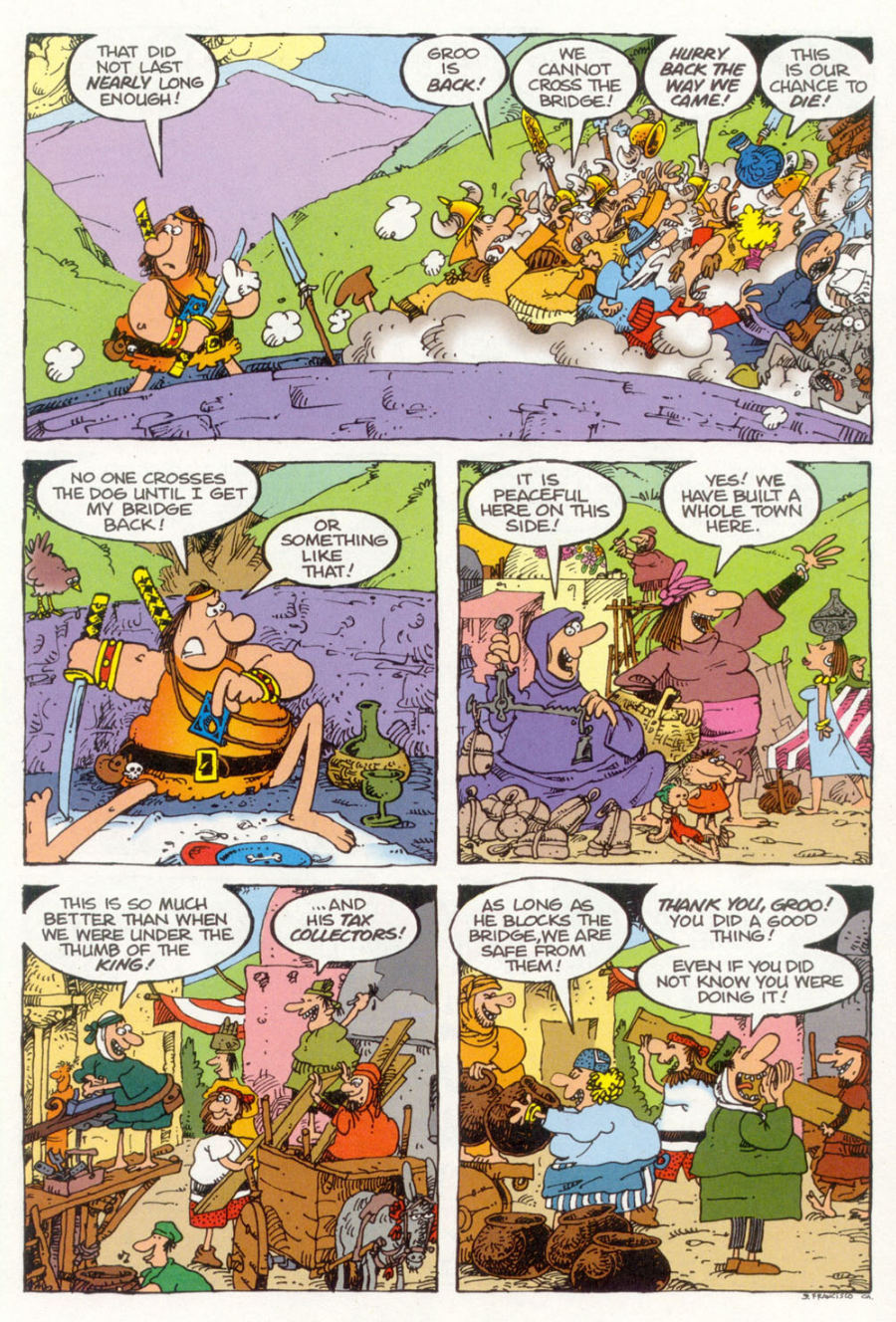Read online Sergio Aragonés' Groo And Rufferto comic -  Issue #4 - 5
