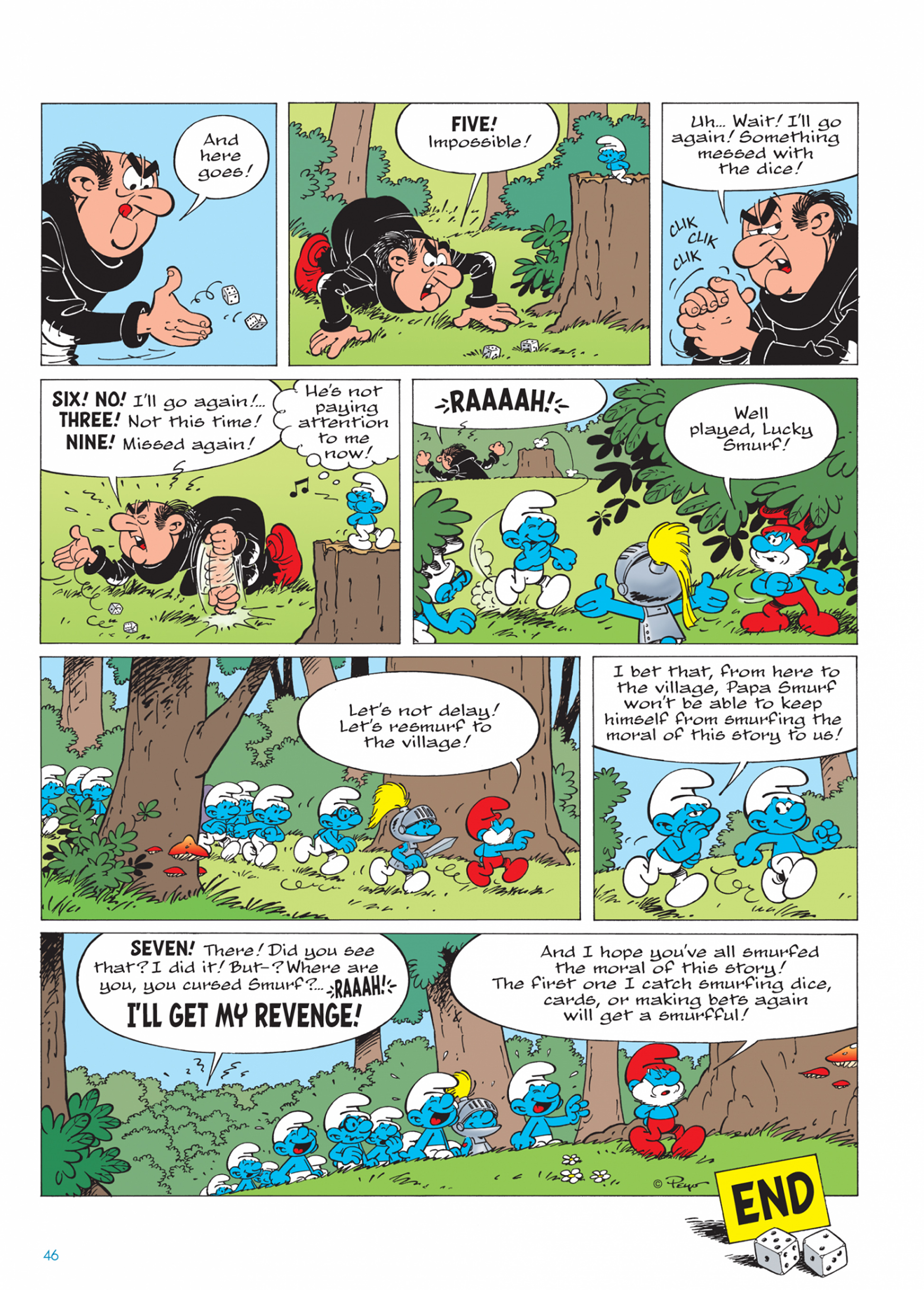 Read online The Smurfs comic -  Issue #25 - 47