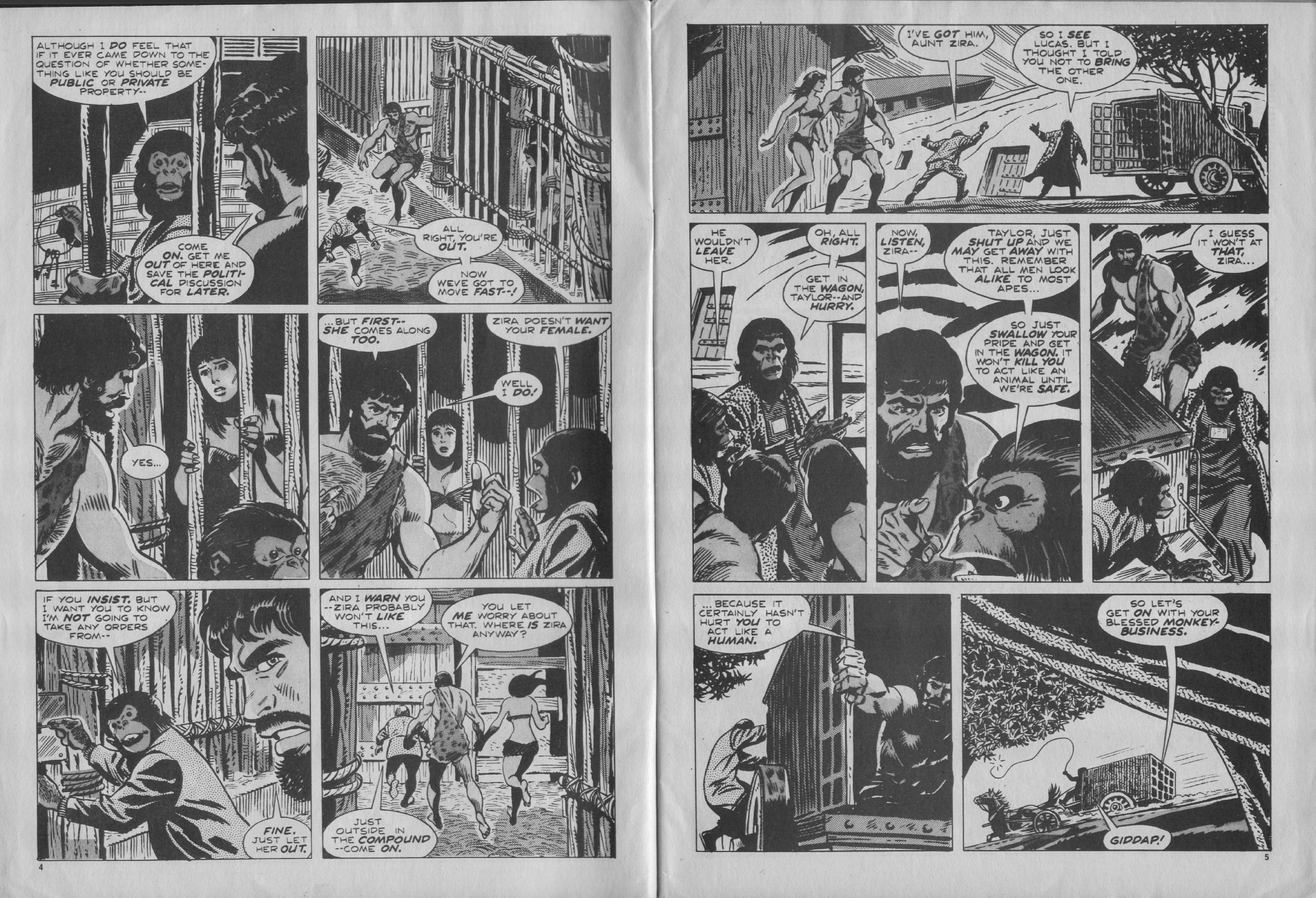 Read online Planet of the Apes (1974) comic -  Issue #8 - 3