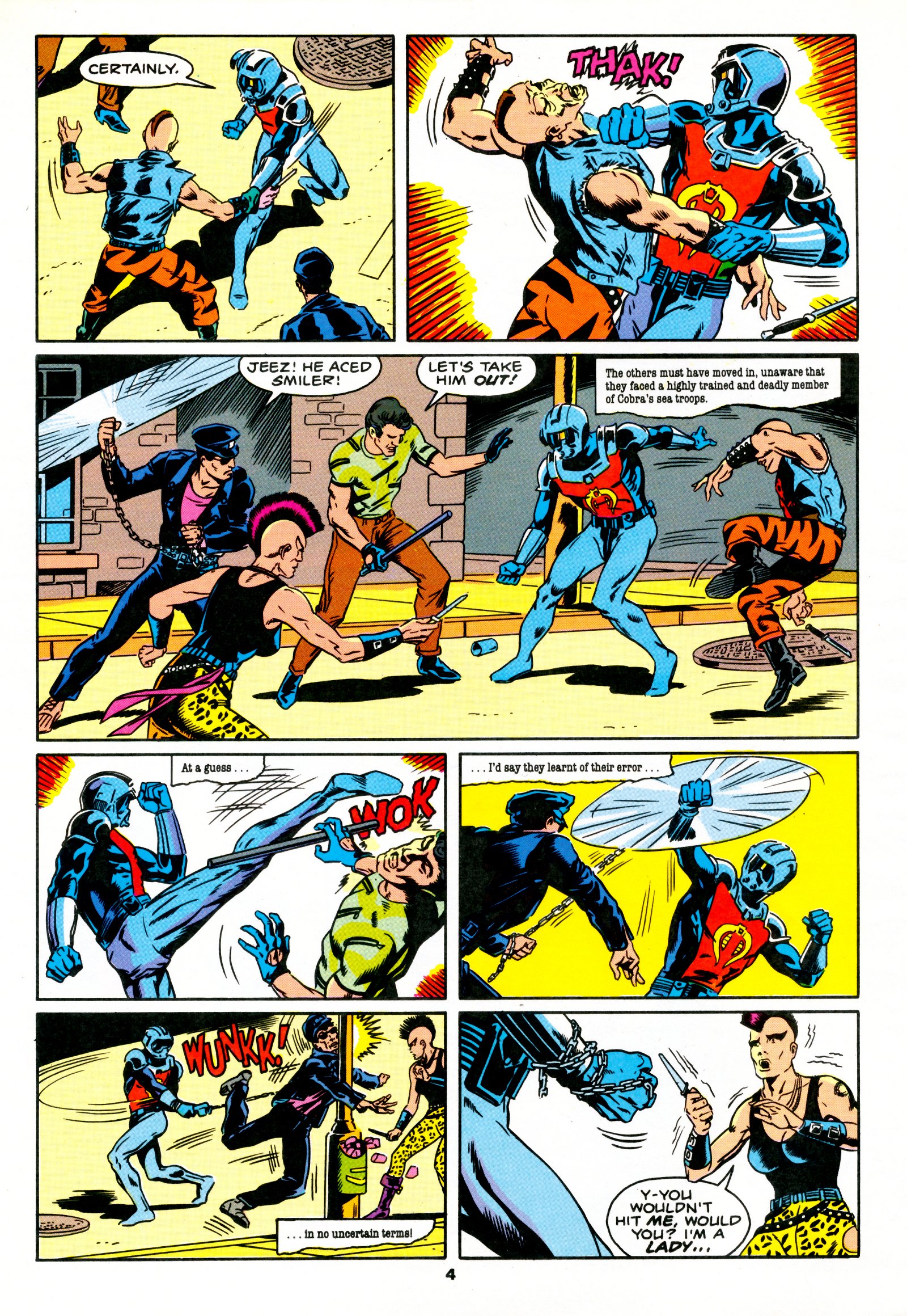 Read online Action Force comic -  Issue #3 - 4