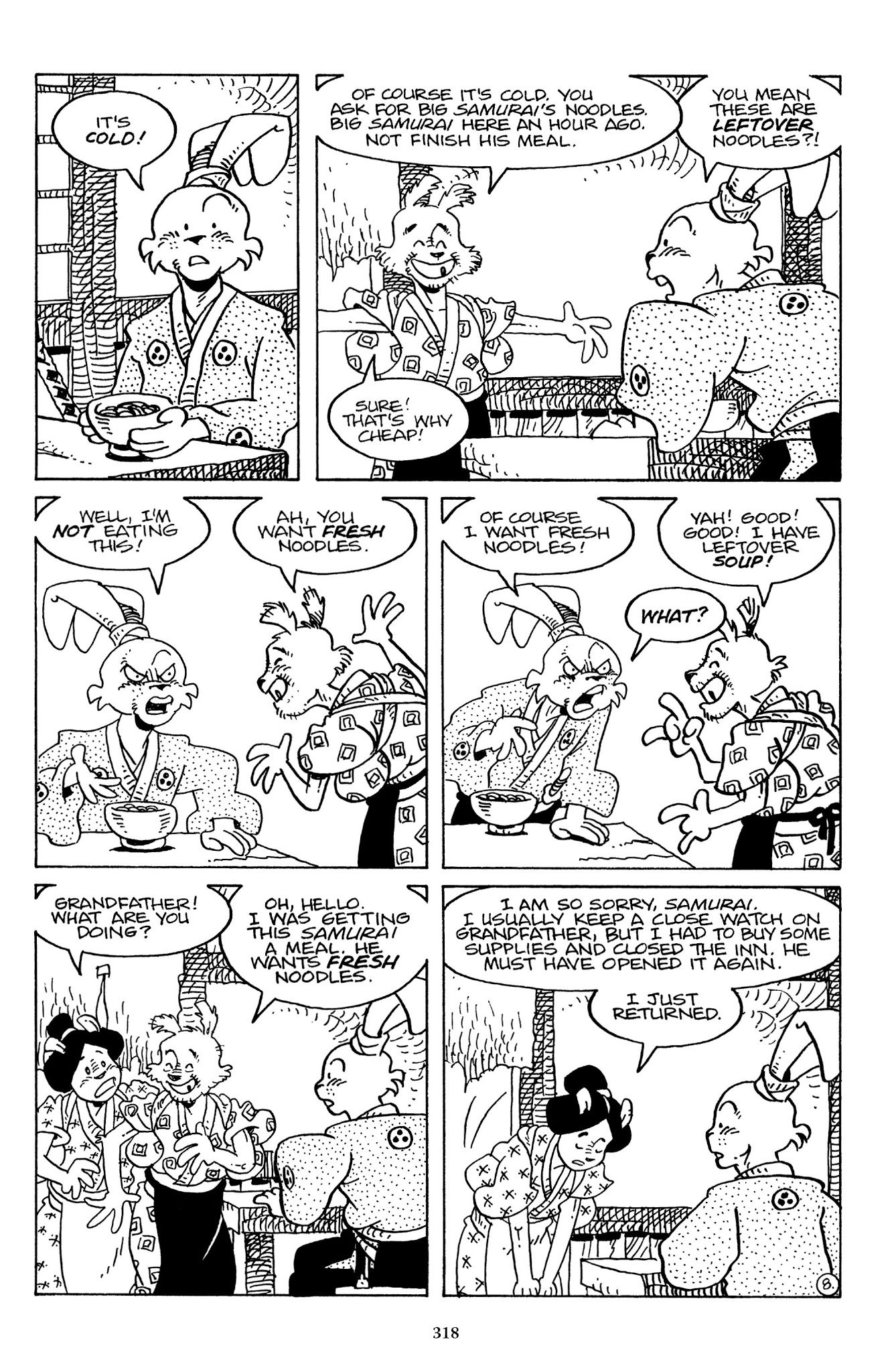Read online The Usagi Yojimbo Saga comic -  Issue # TPB 7 - 313