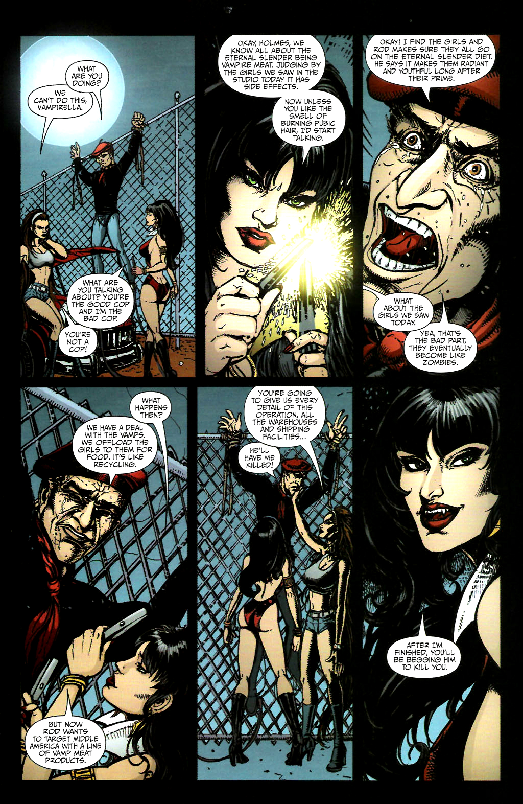 Read online Vampirella/Witchblade: The Feast comic -  Issue # Full - 15