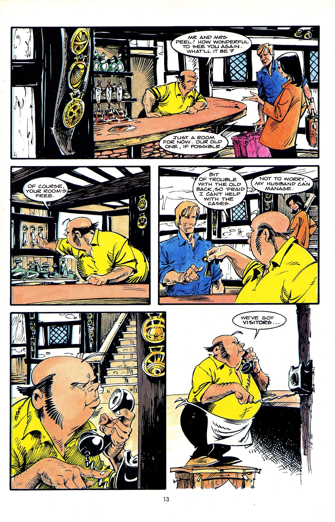 Read online Steed and Mrs. Peel (2012) comic -  Issue #2 - 40