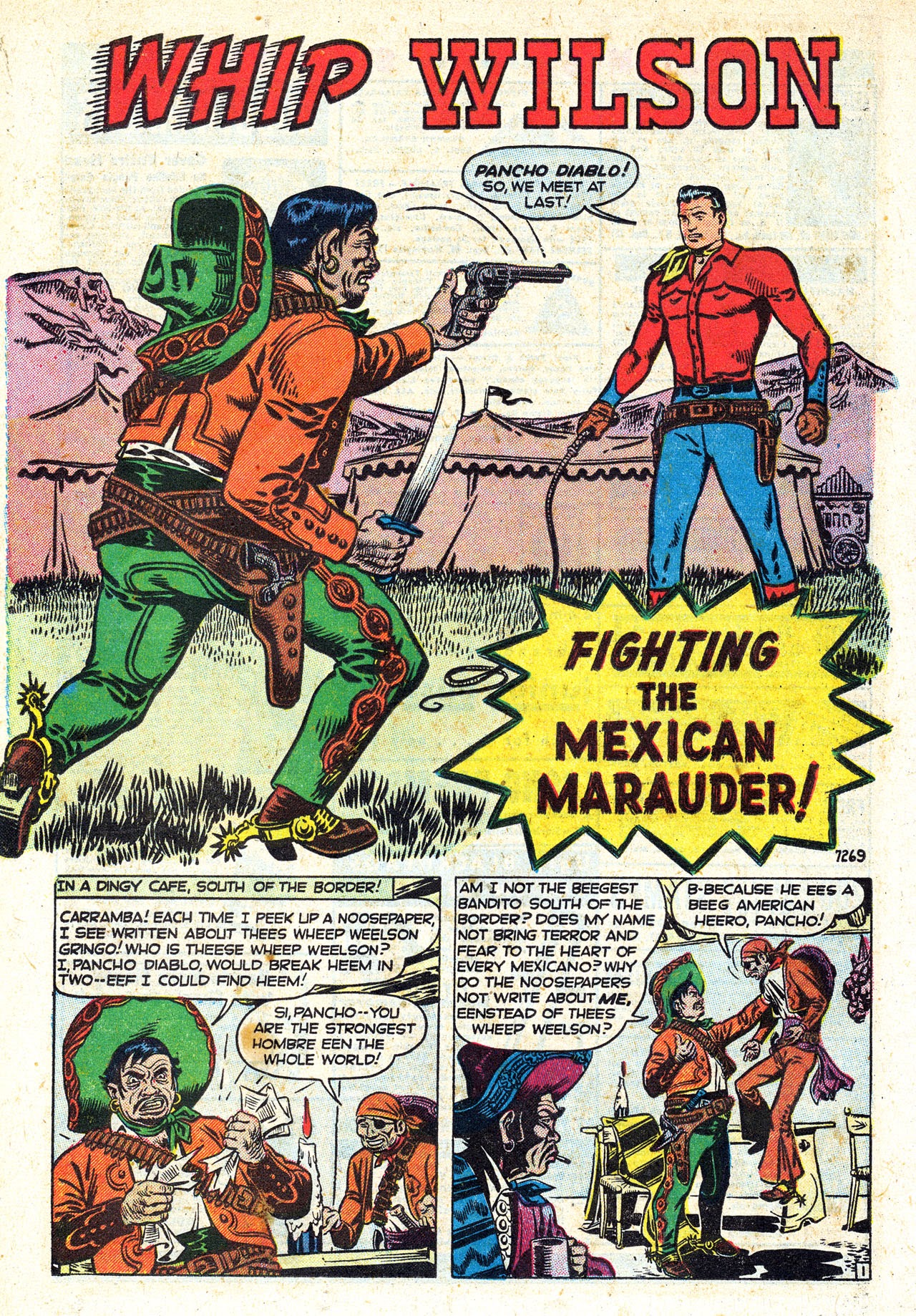 Read online Whip Wilson comic -  Issue #9 - 34