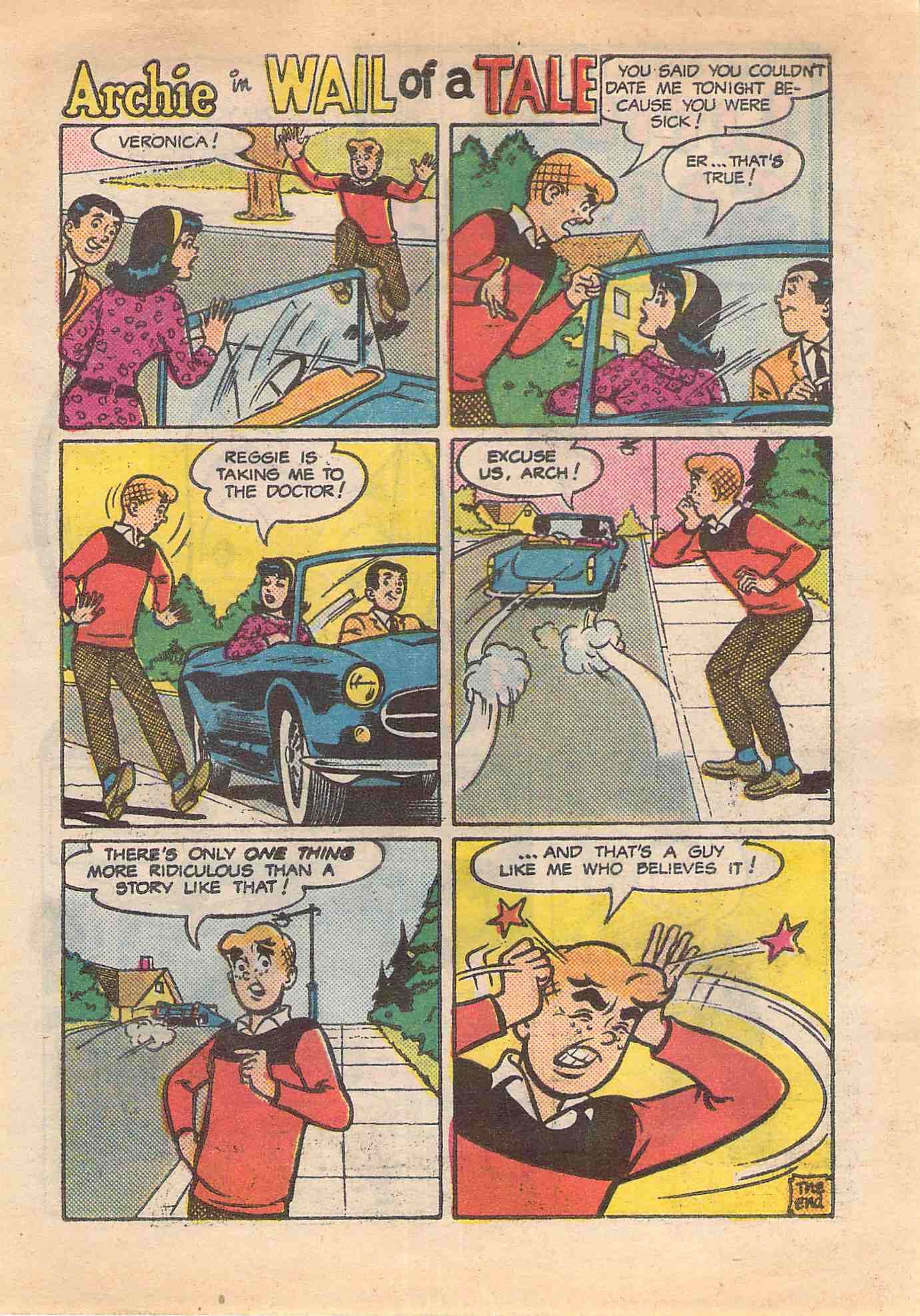 Read online Archie's Double Digest Magazine comic -  Issue #32 - 166