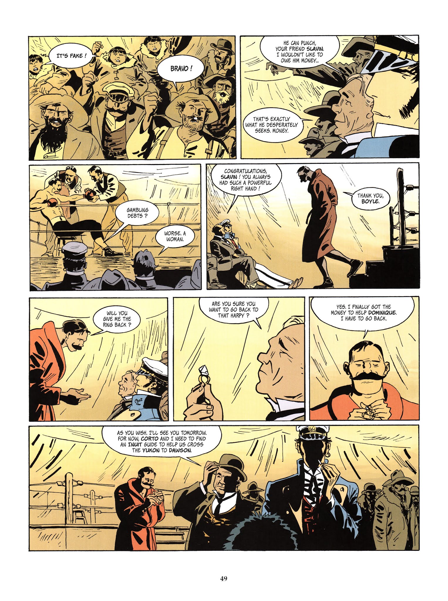 Read online Corto Maltese [FRA] comic -  Issue # TPB 13 - 44