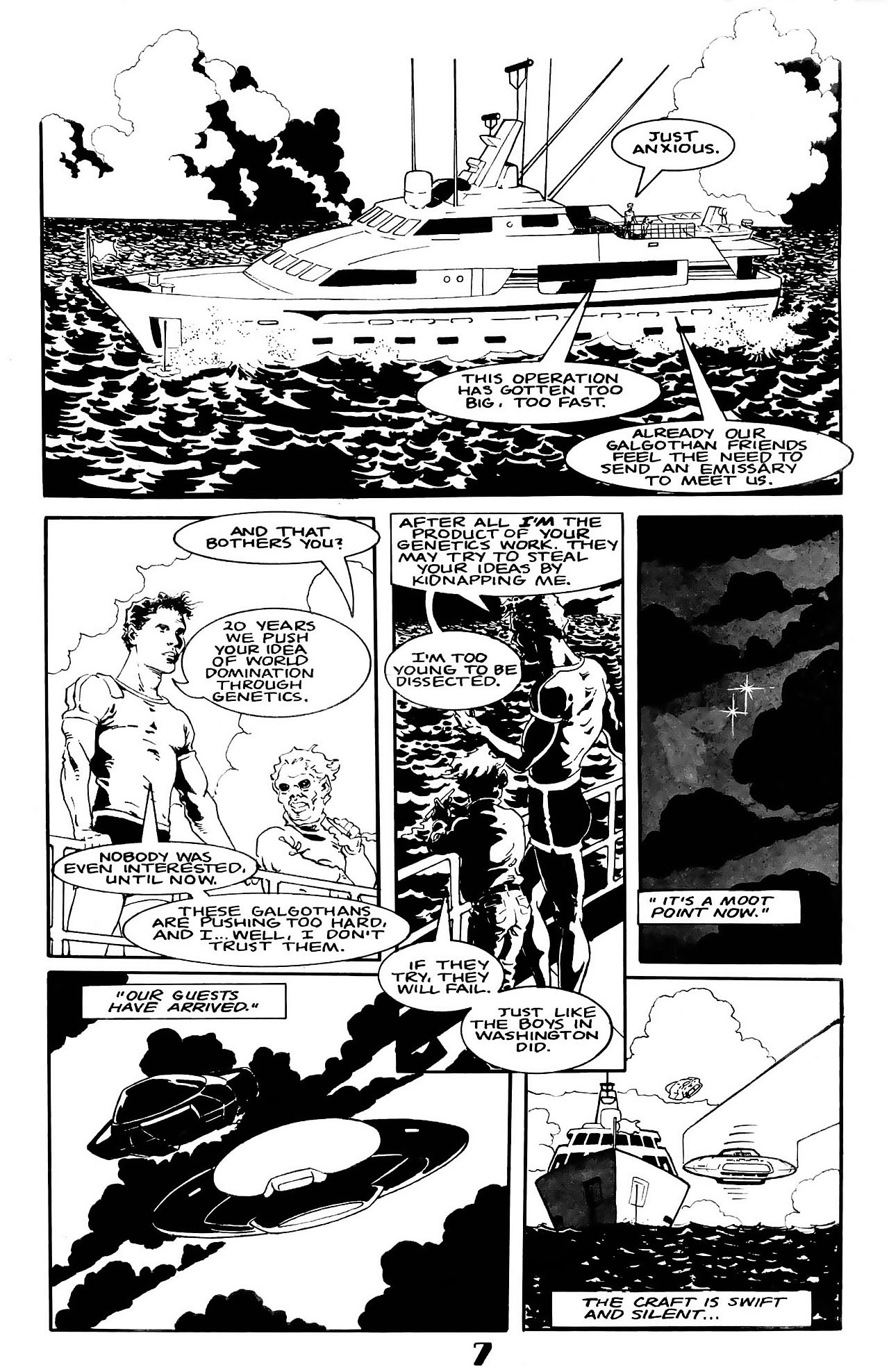 Read online Probe comic -  Issue #1 - 9