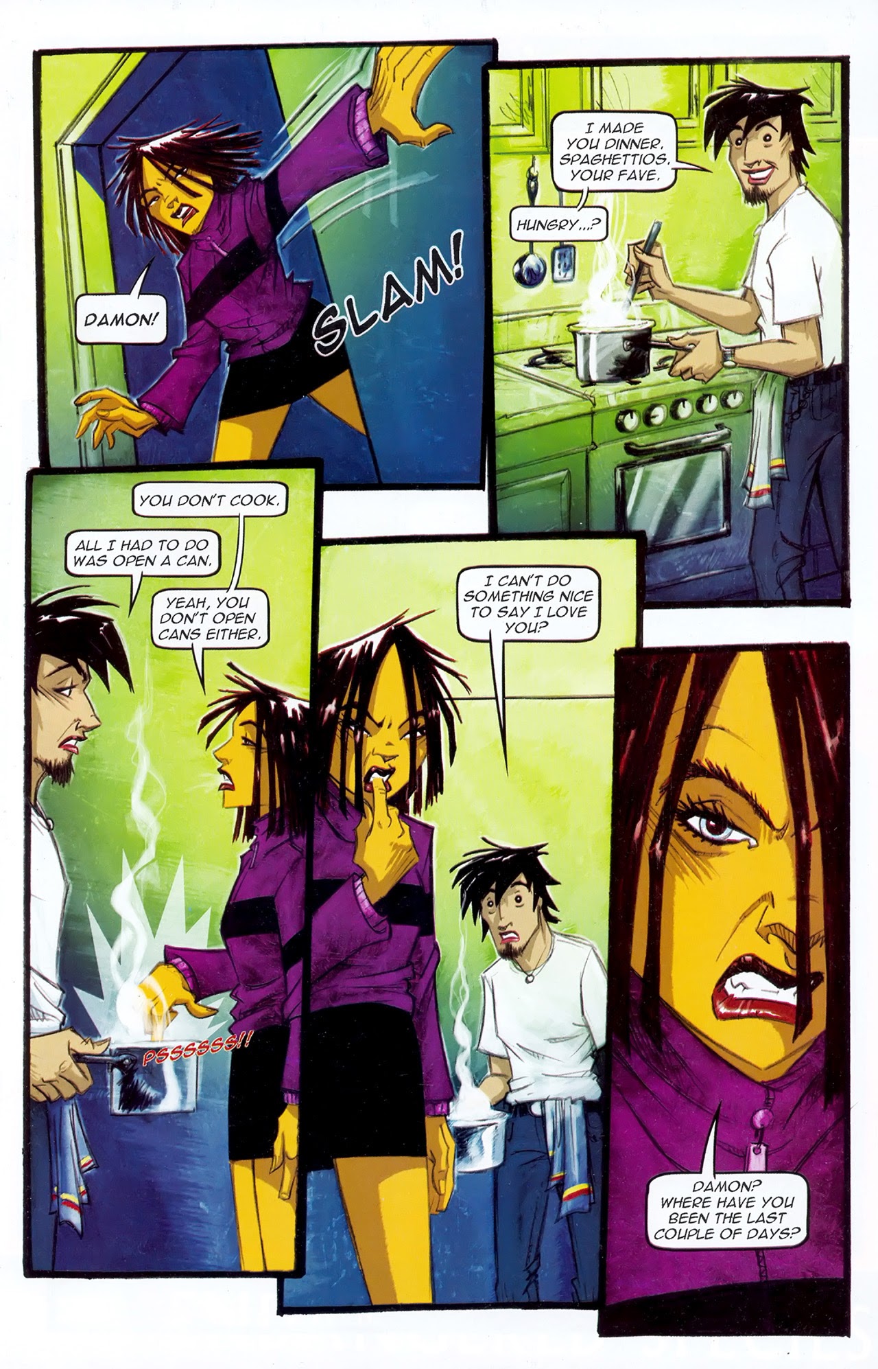 Read online Soul Kiss comic -  Issue #5 - 16