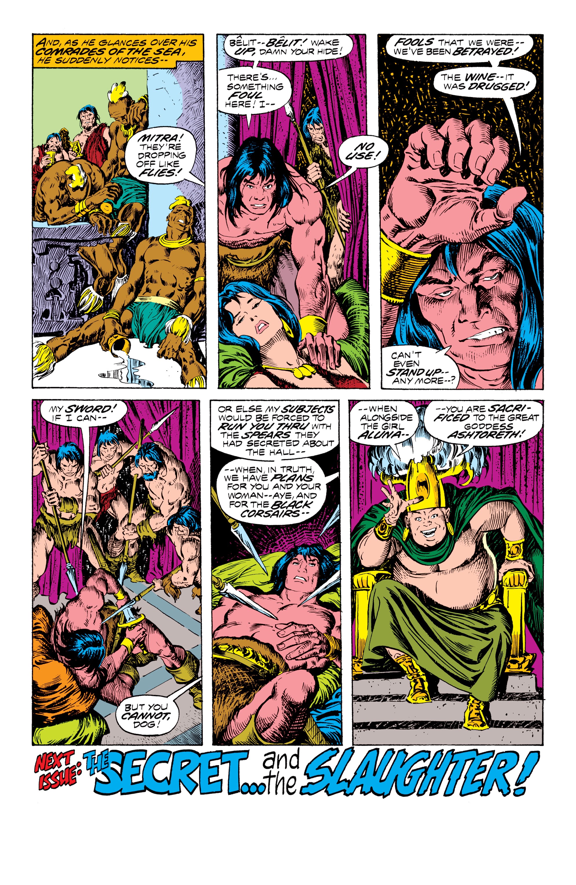 Read online Conan the Barbarian Epic Collection: The Original Marvel Years - Of Once and Future Kings comic -  Issue # TPB (Part 3) - 8