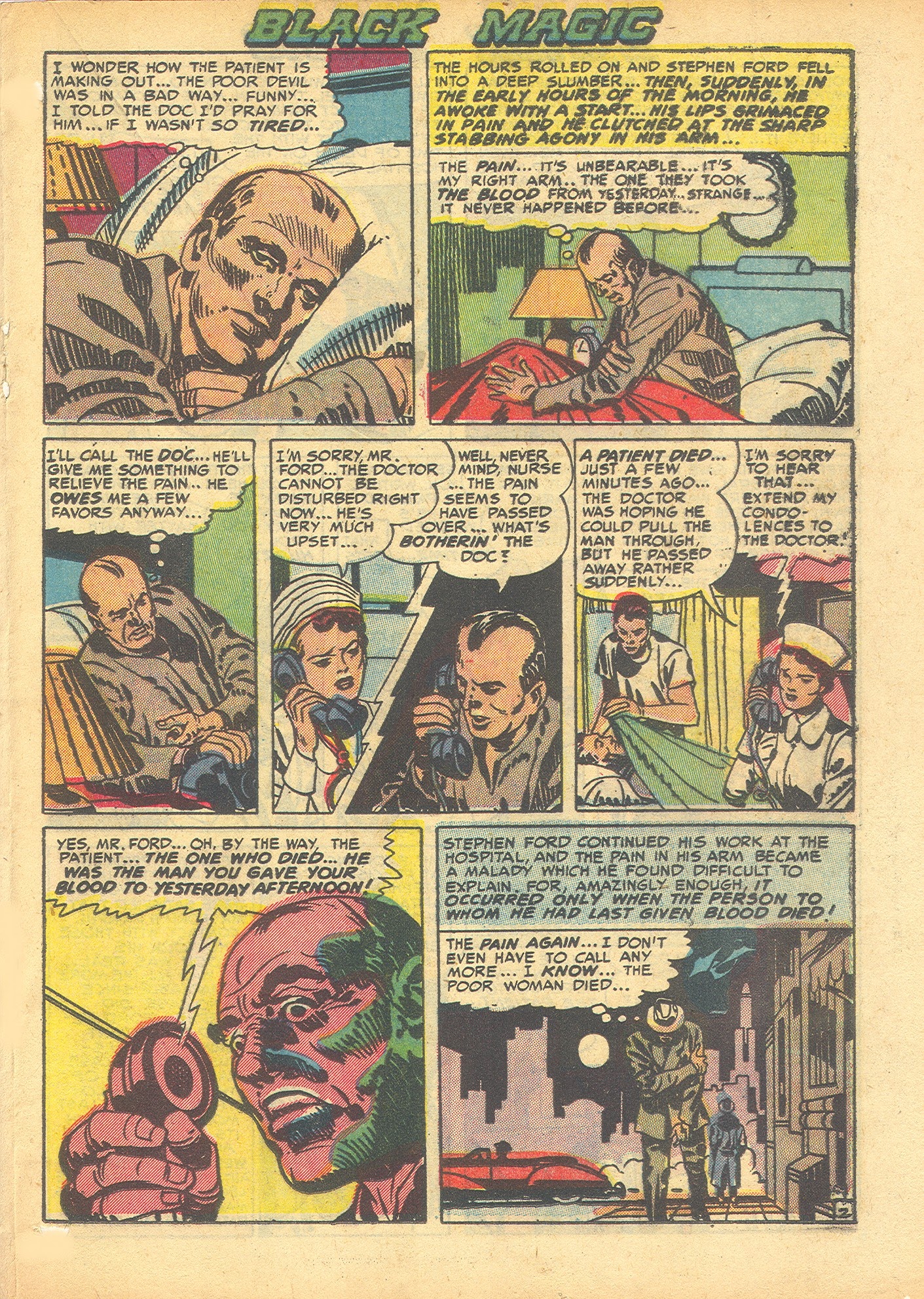 Read online Black Magic (1950) comic -  Issue #6 - 23