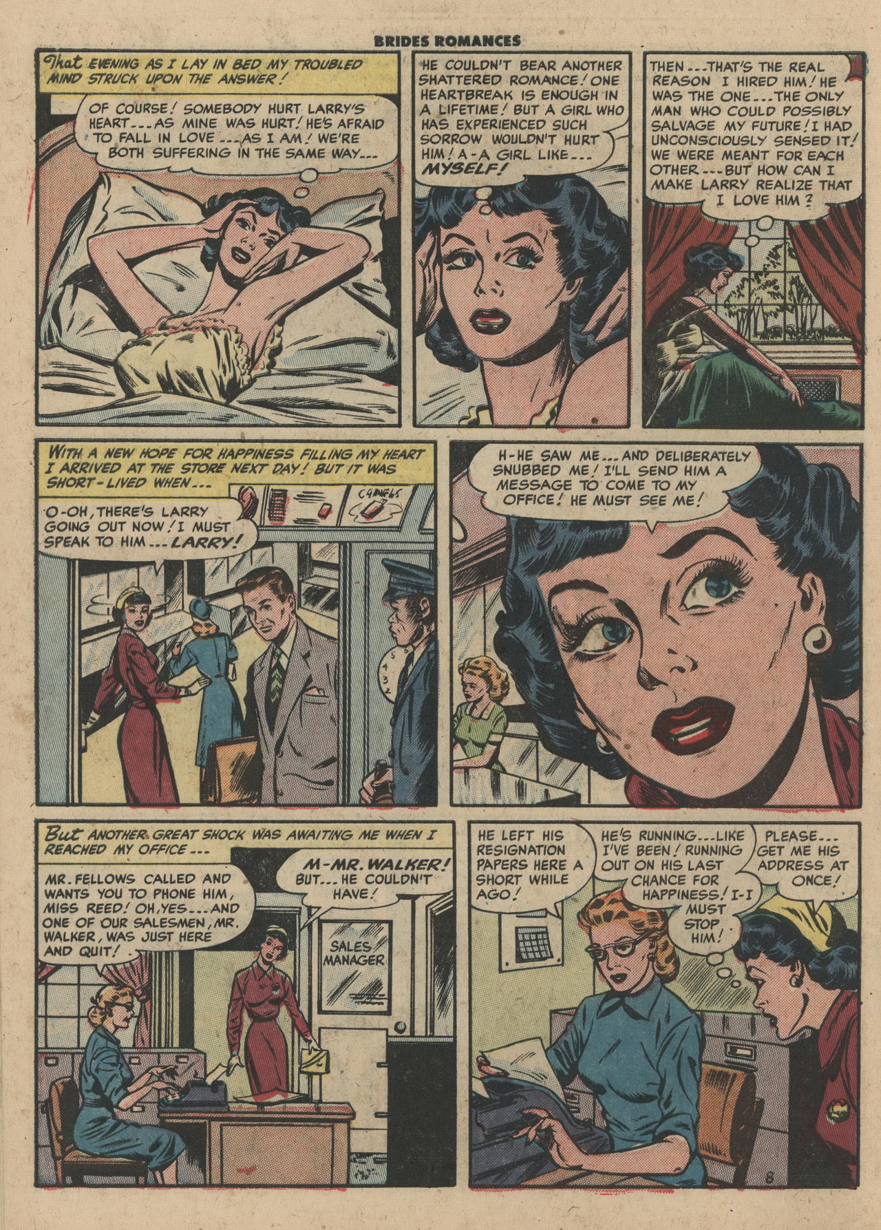 Read online Brides Romances comic -  Issue #5 - 10