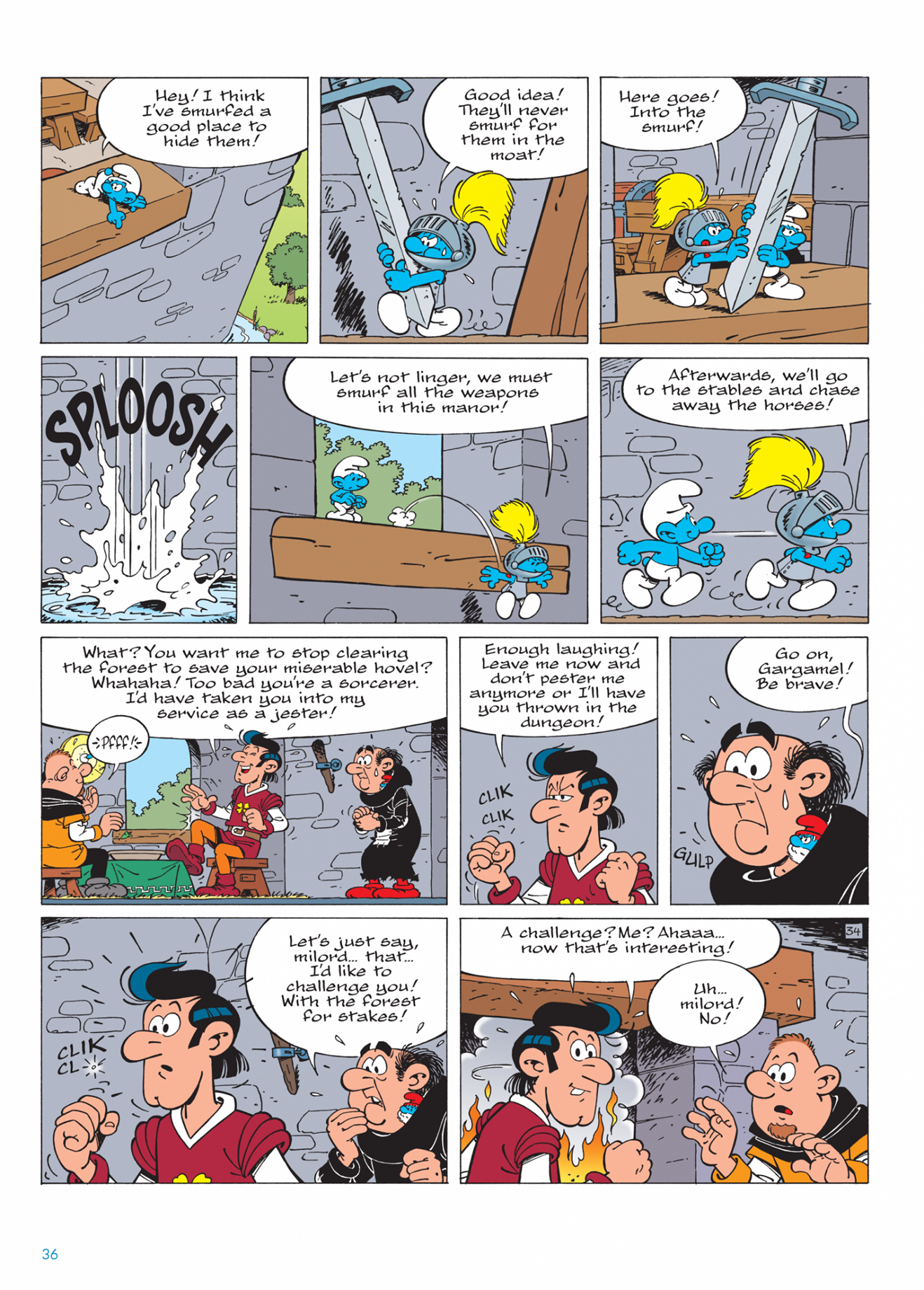 Read online The Smurfs comic -  Issue #25 - 37