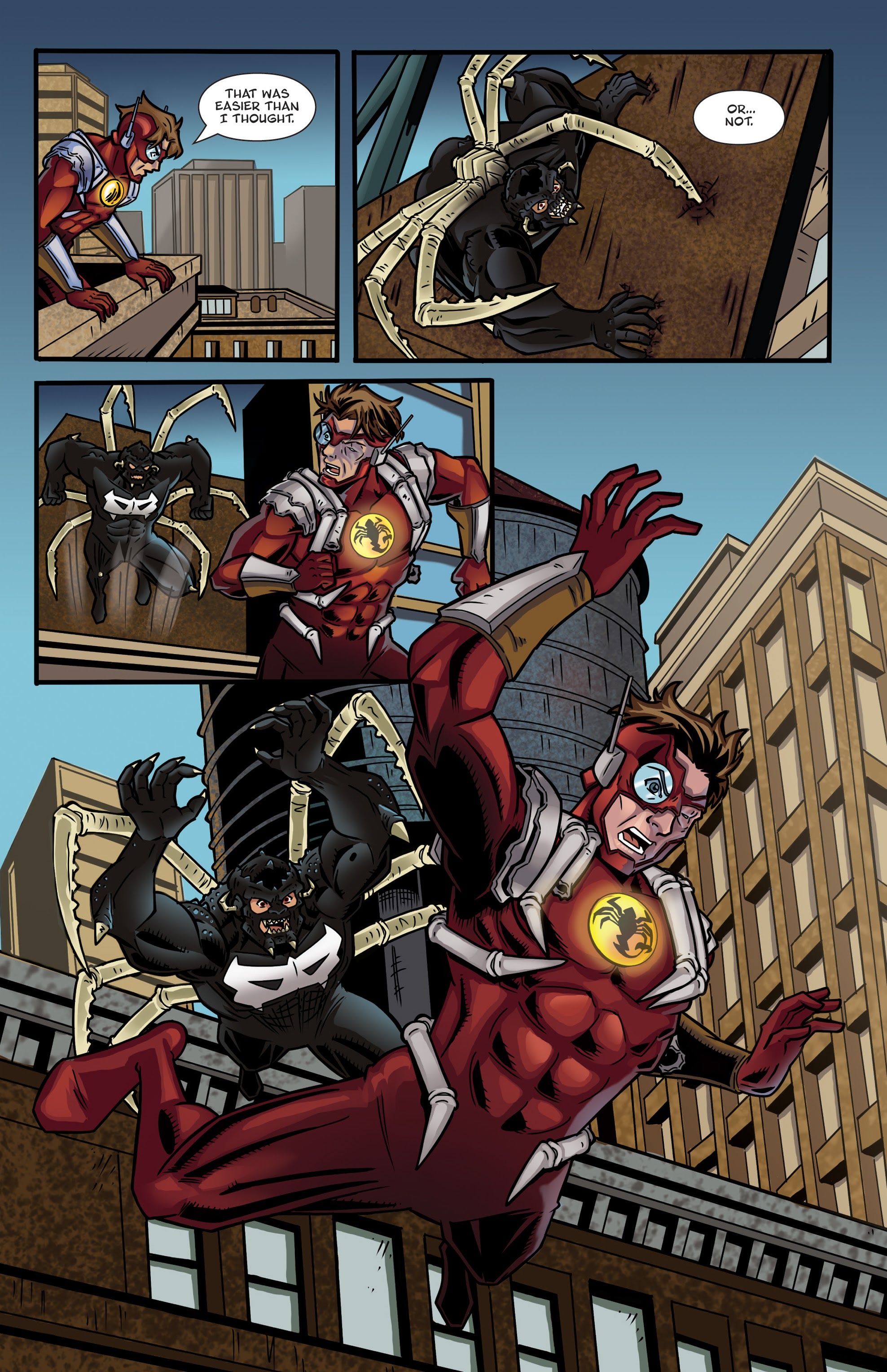 Read online Crimson Scorpion comic -  Issue #2 - 15