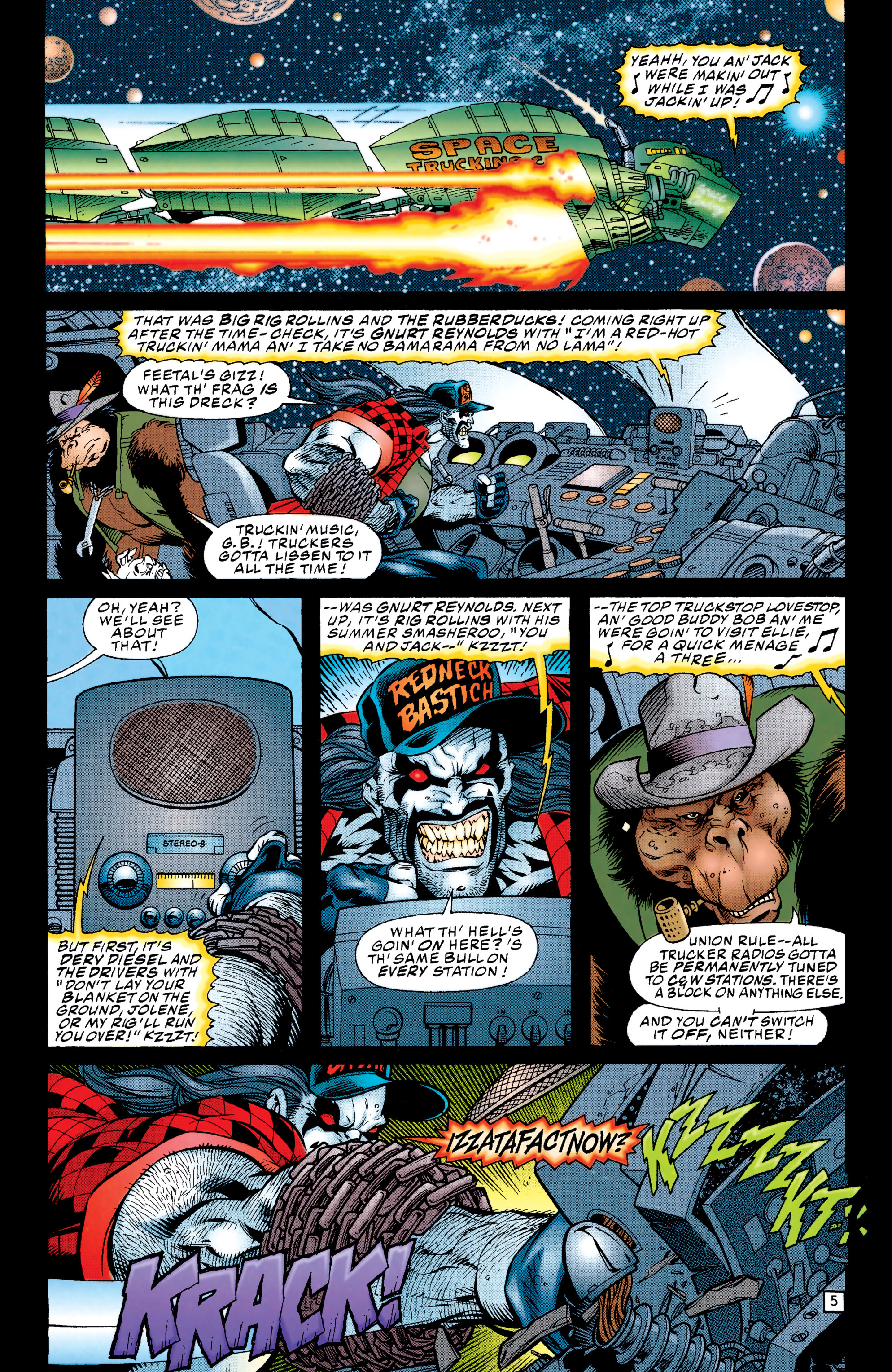 Read online Lobo (1993) comic -  Issue #6 - 6