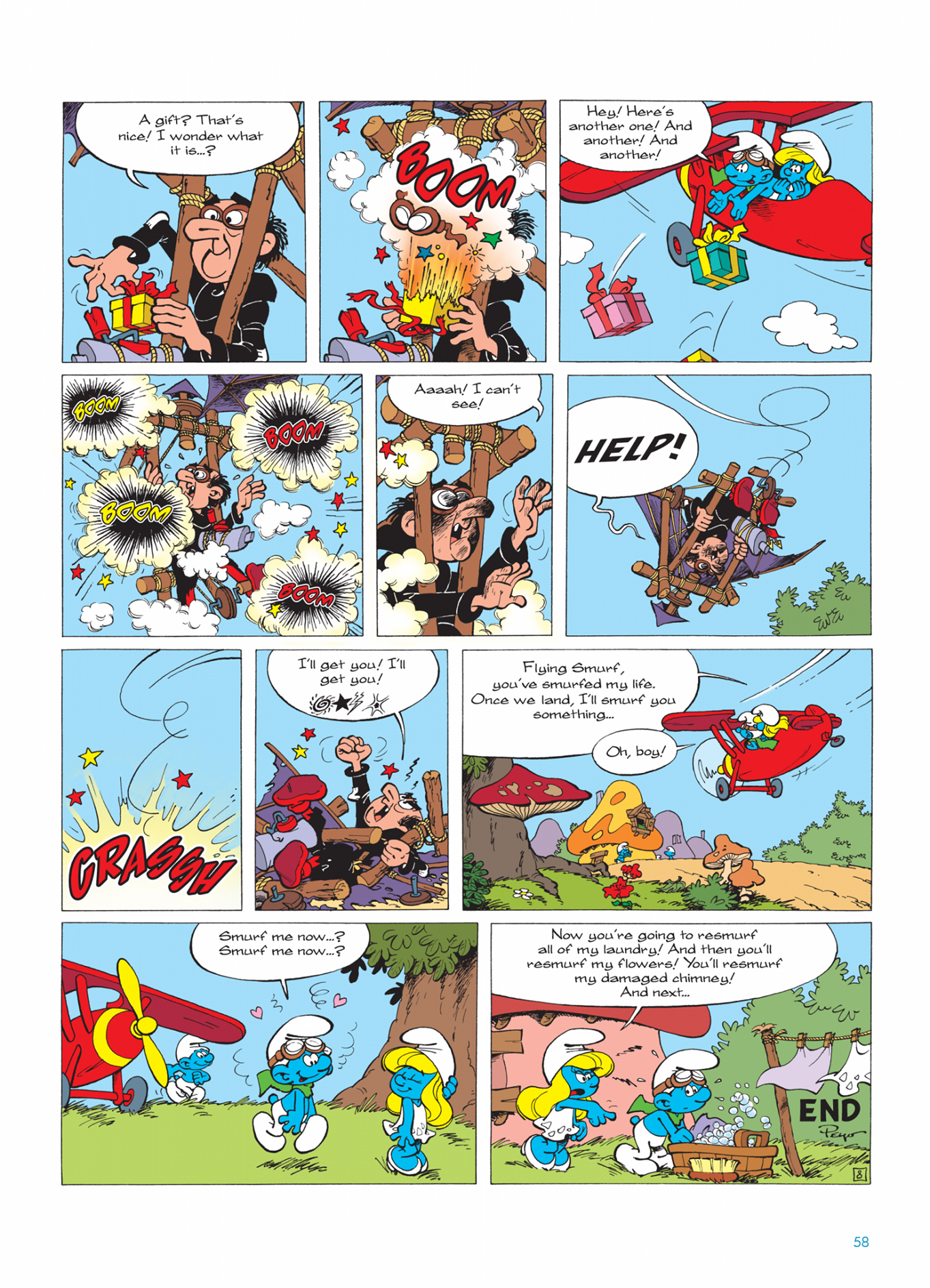 Read online The Smurfs comic -  Issue #26 - 58