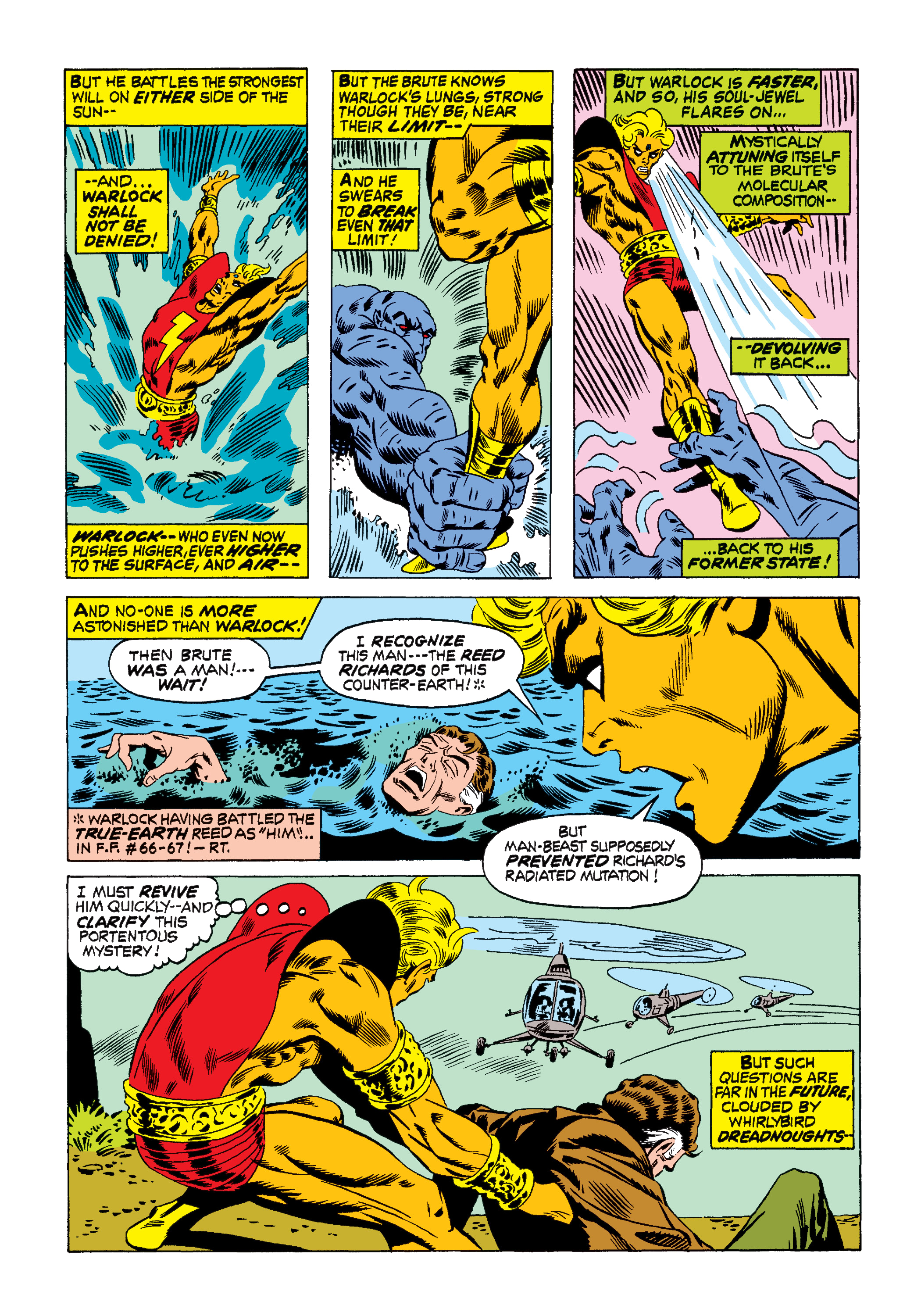 Read online Marvel Masterworks: Warlock comic -  Issue # TPB 1 (Part 2) - 78
