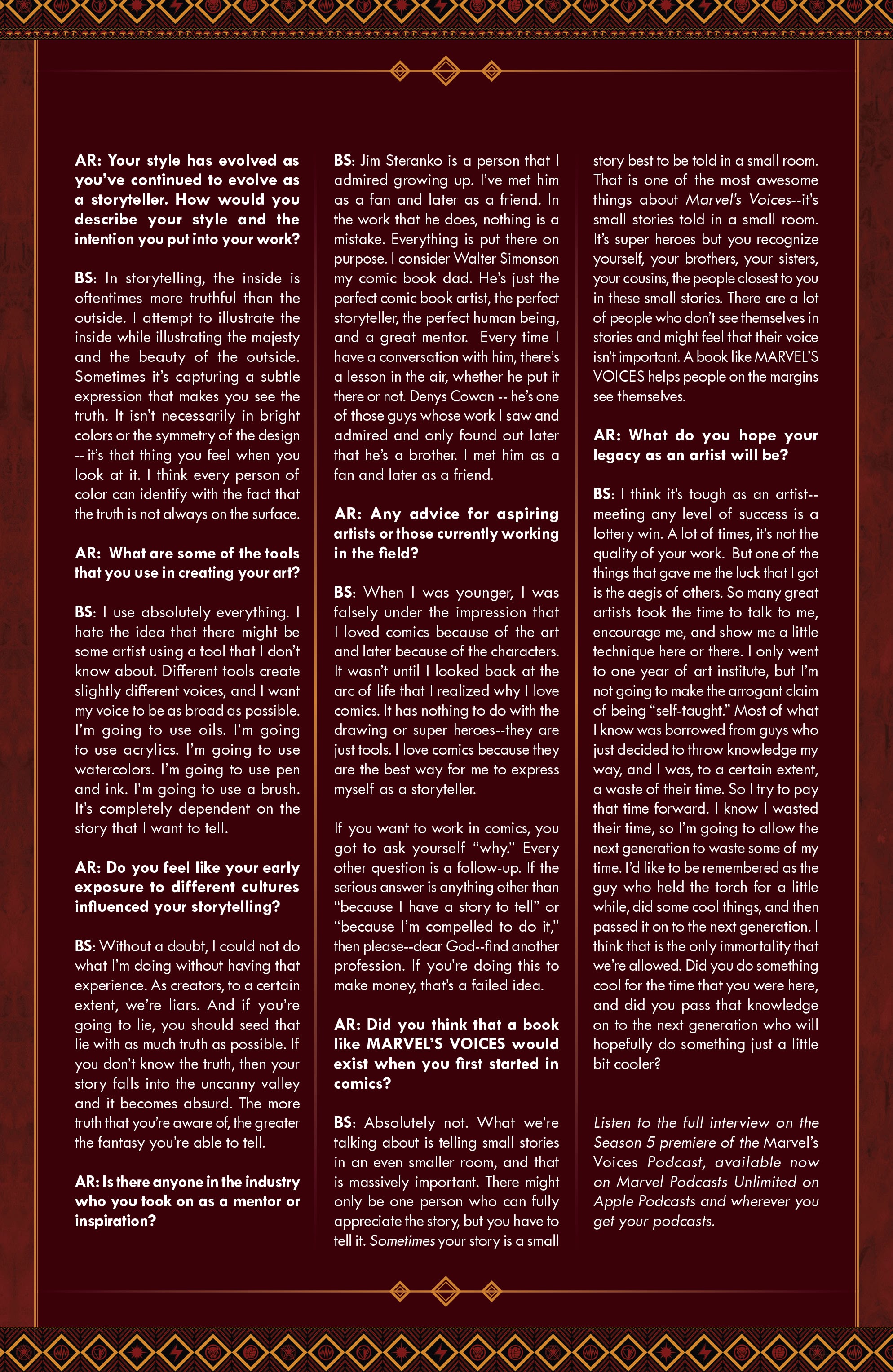 Read online Marvel's Voices: Legacy (2022) comic -  Issue # Full - 25