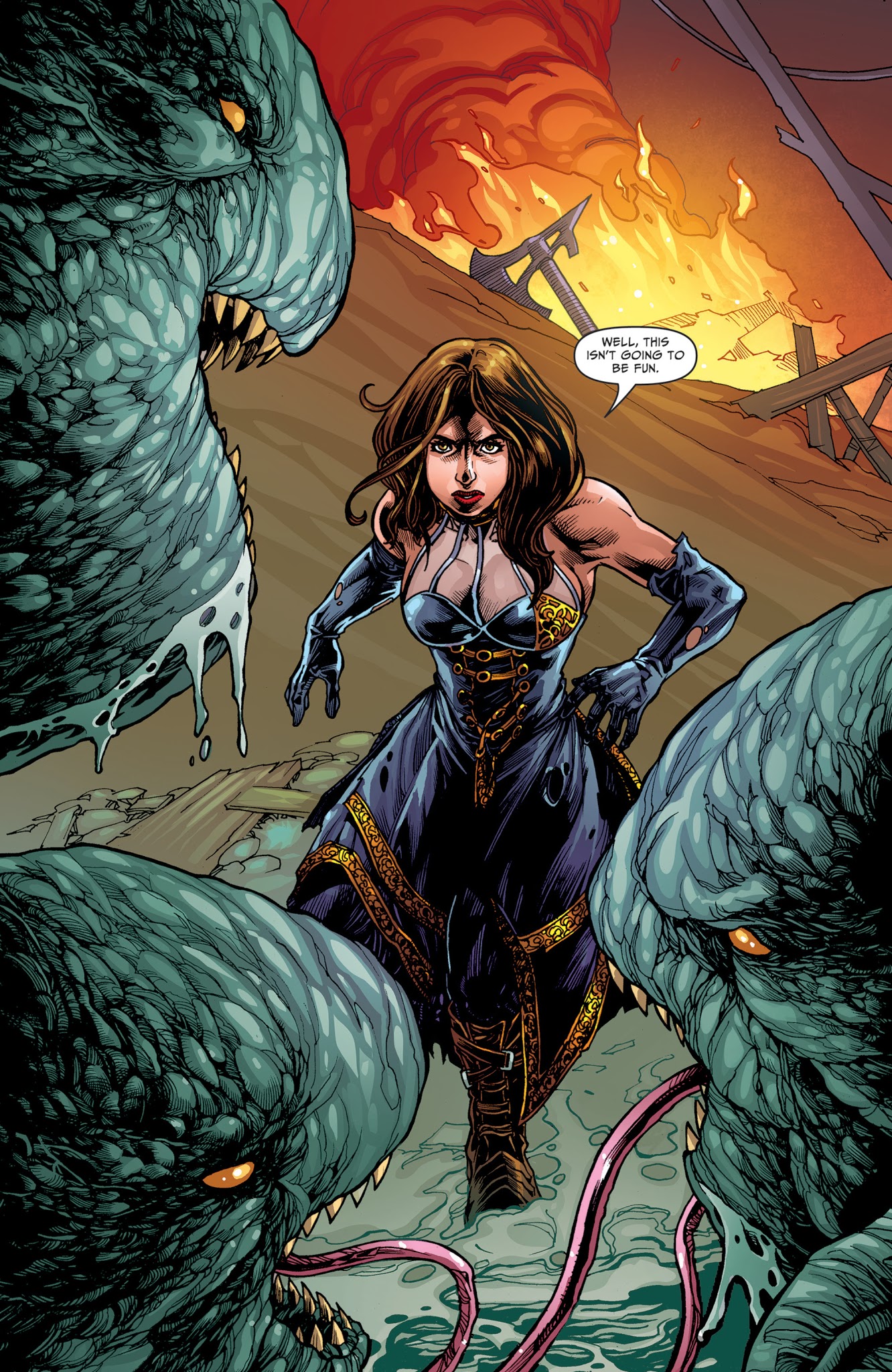 Read online Belle: Beast Hunter comic -  Issue #2 - 8