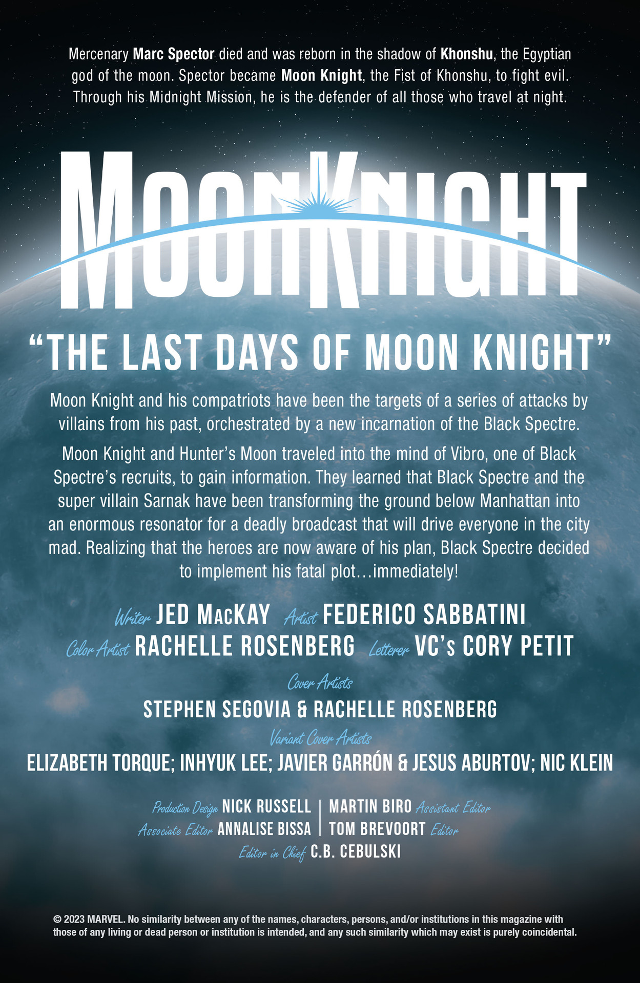 Read online Moon Knight (2021) comic -  Issue #28 - 2