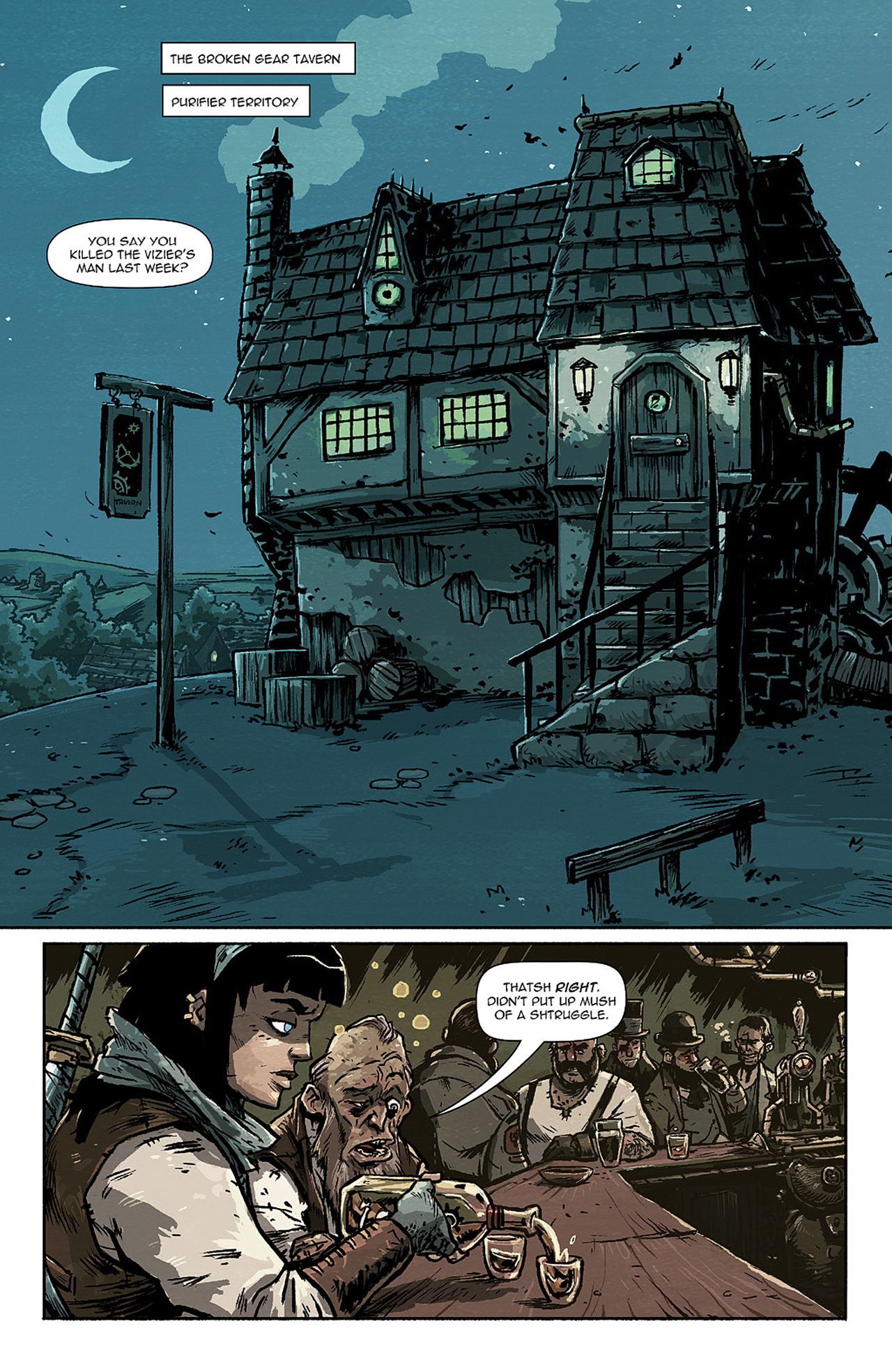 Read online Amala's Blade comic -  Issue #1 - 3