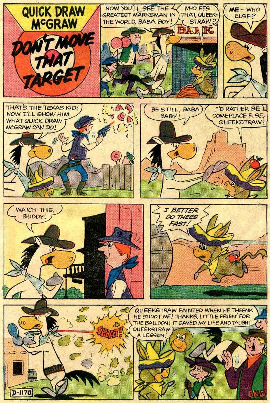Read online Quick Draw McGraw comic -  Issue #3 - 27