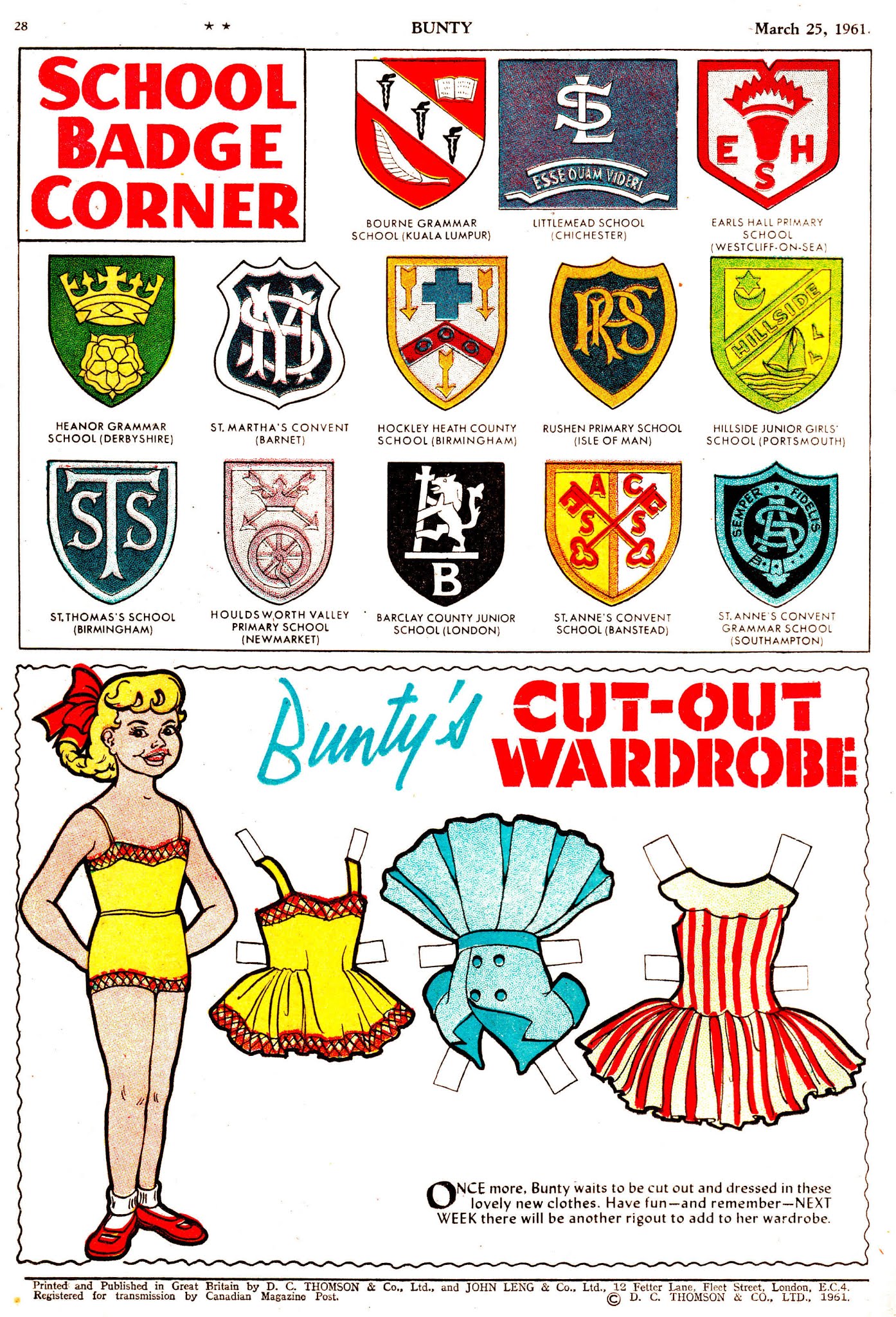 Read online Bunty comic -  Issue #167 - 28