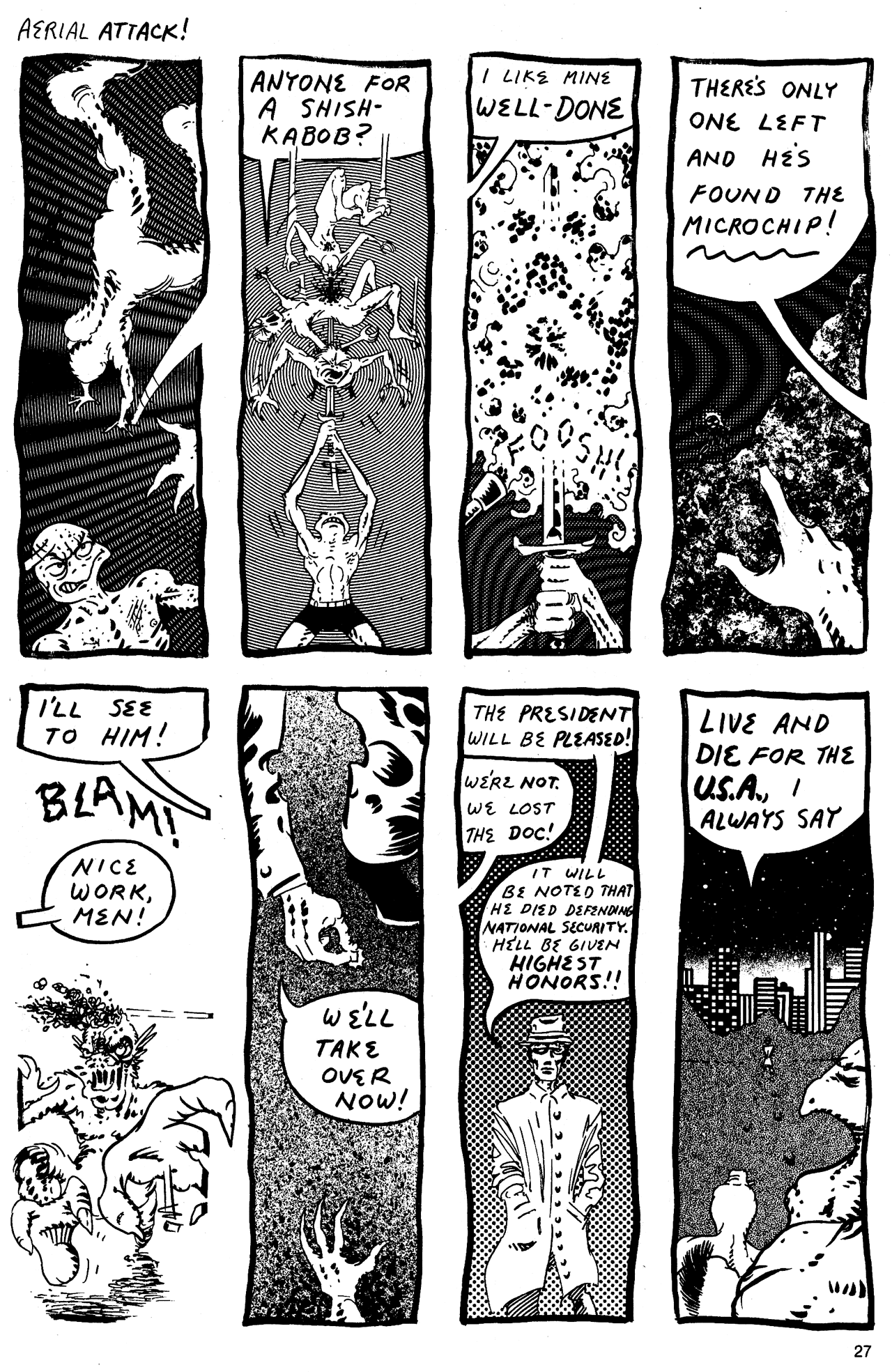Read online Cold-Blooded Chameleon Commandos comic -  Issue #2 - 27