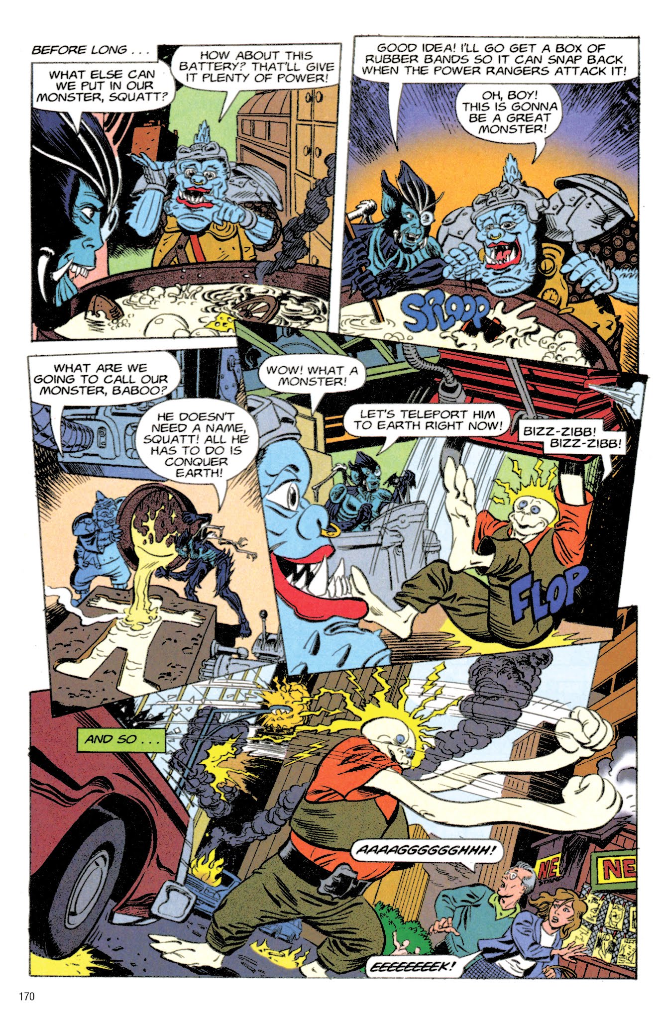 Read online Mighty Morphin Power Rangers Archive comic -  Issue # TPB 1 (Part 2) - 70